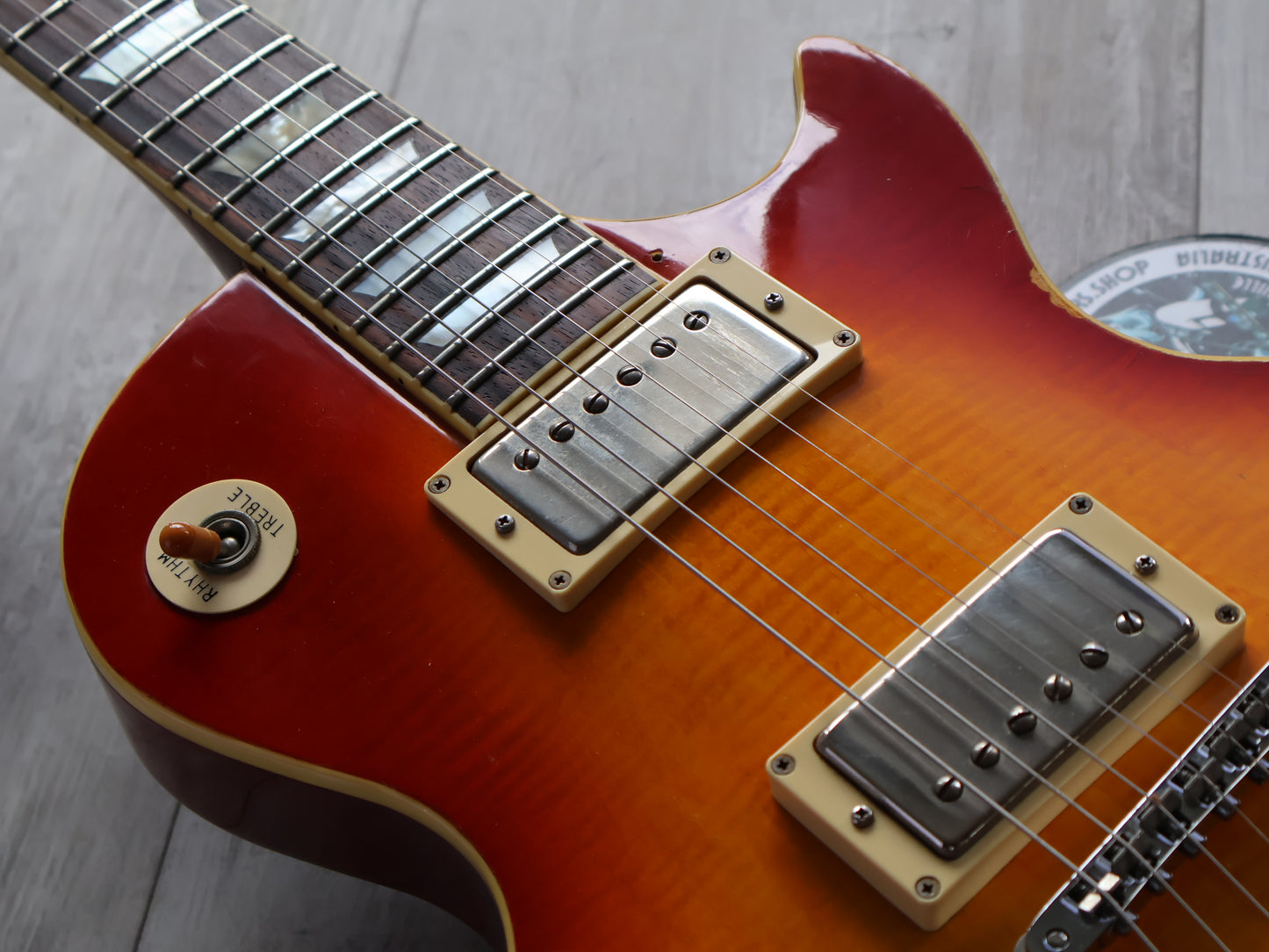 1980 Greco Japan EGF850 "Super Real" Les Paul Standard (Sunburst)