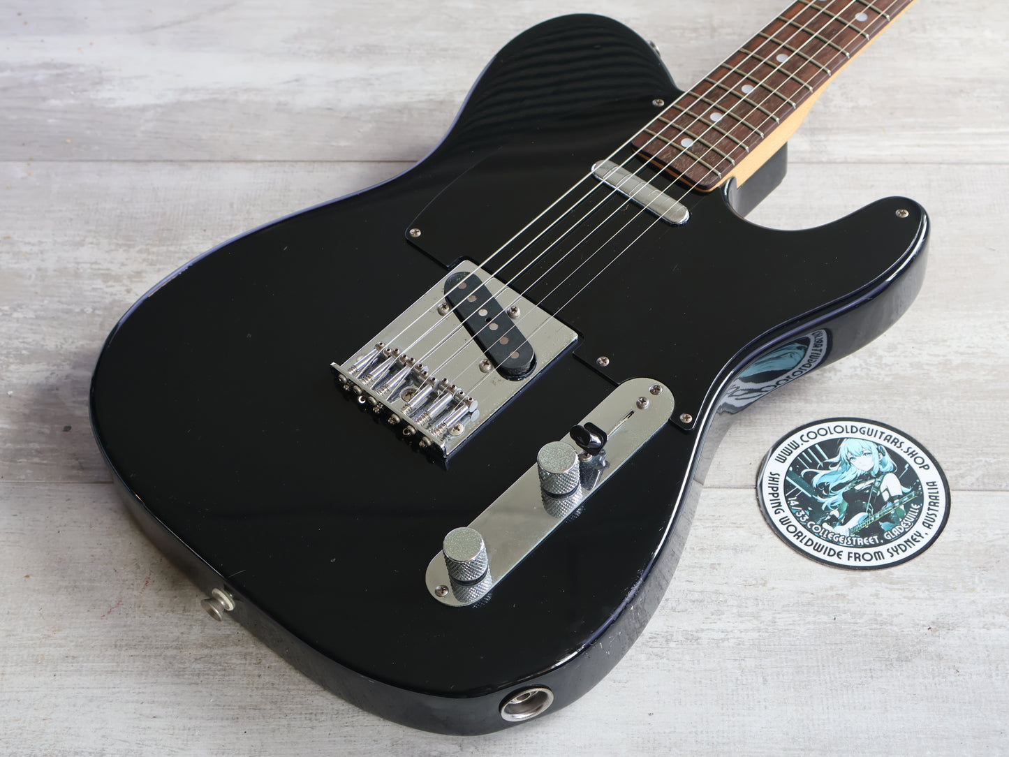 1987 Squier Japan CTL-30 "E Series" Telecaster (Black)