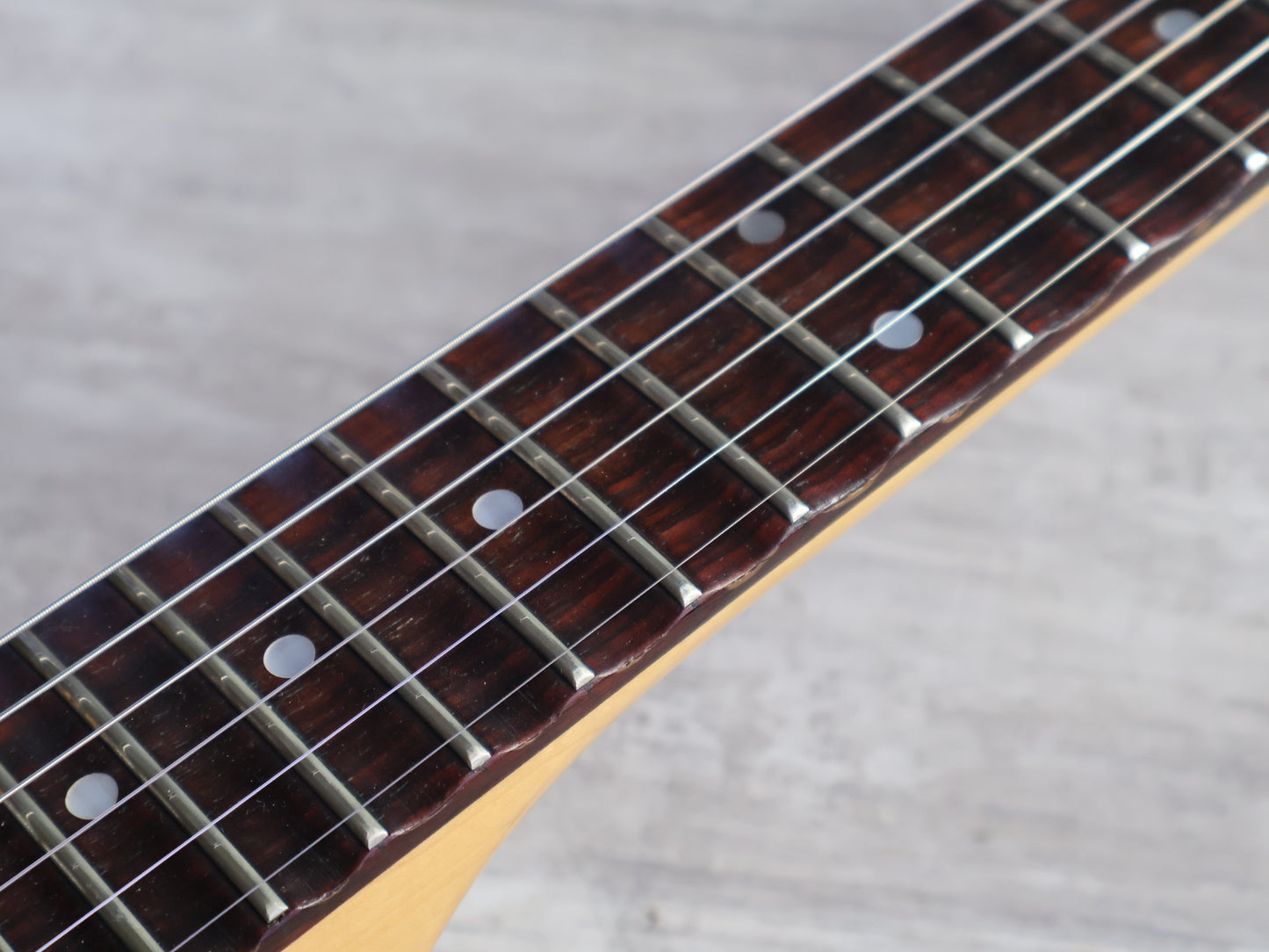 1981 Aria Pro II Japan U-60T Scalloped Urchin (Vintage White)