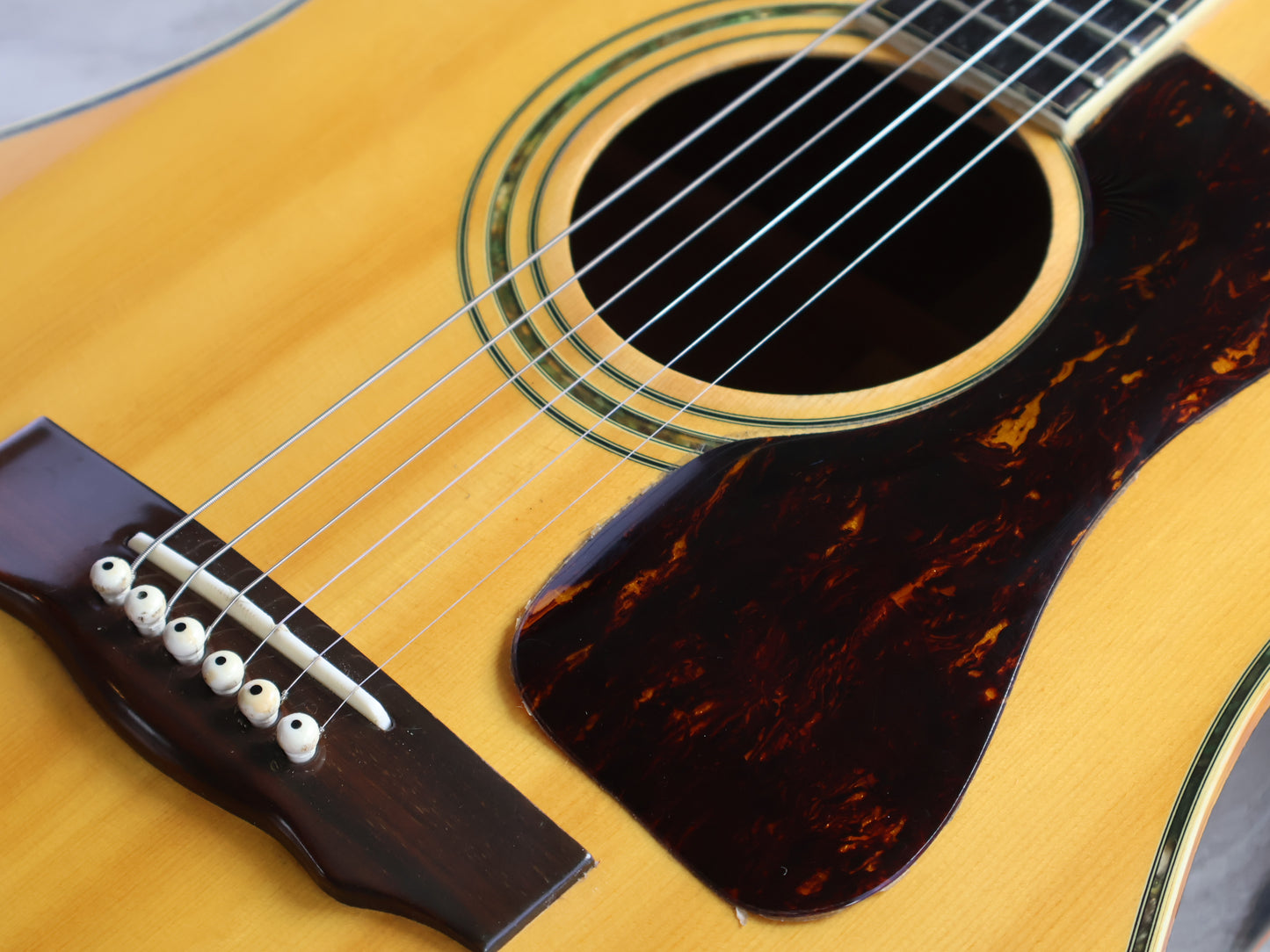 1970's Kansas Japan KW250 Dreadnought Acoustic