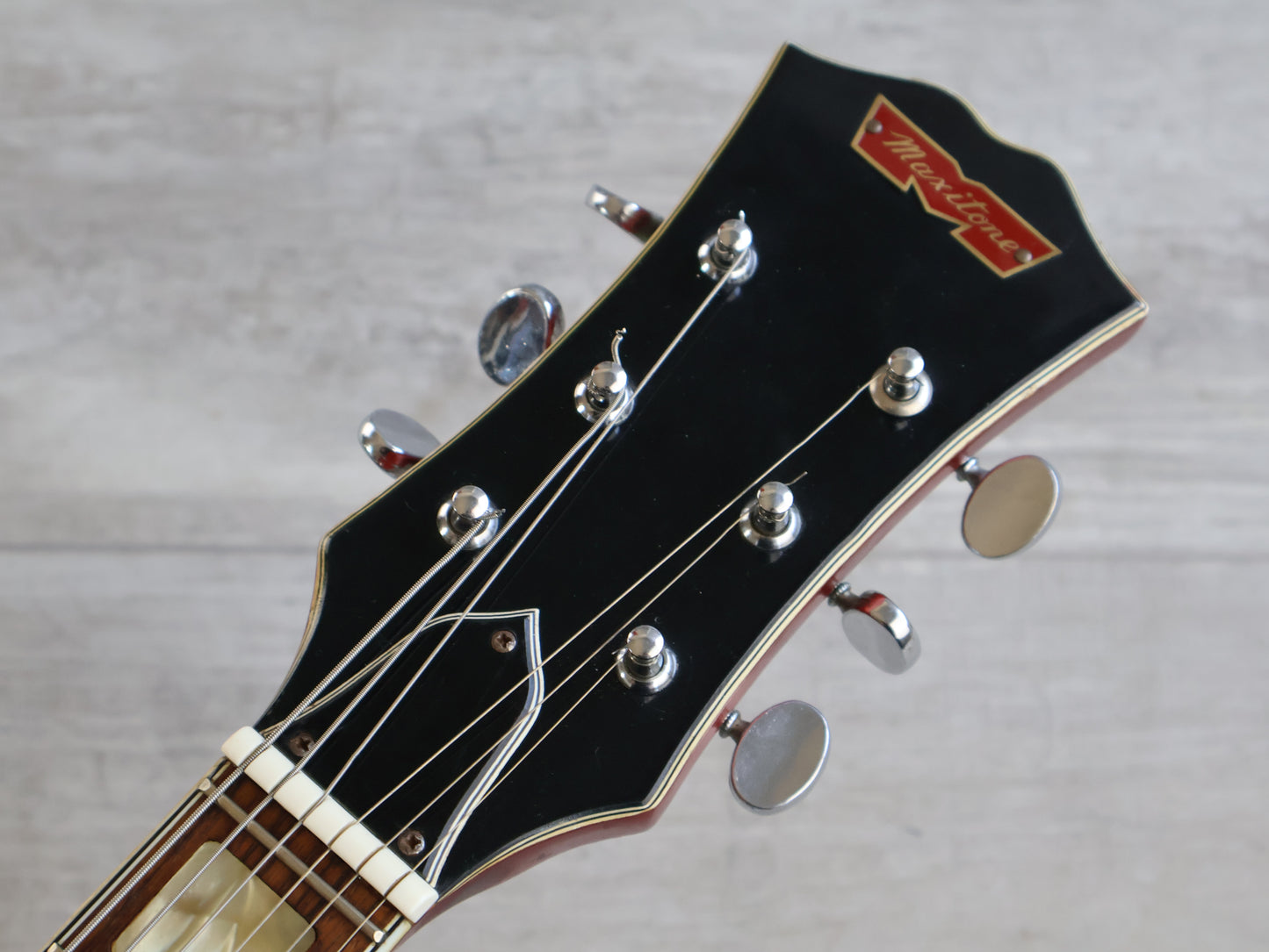 1971 Maxitone (Vox) SG-200 SG w/Bigsby (Metallic Red)