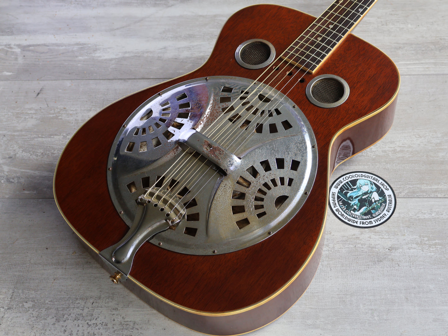 1970's Dorado (by Gretsch) Japan "Dor-Bro" Resonator
