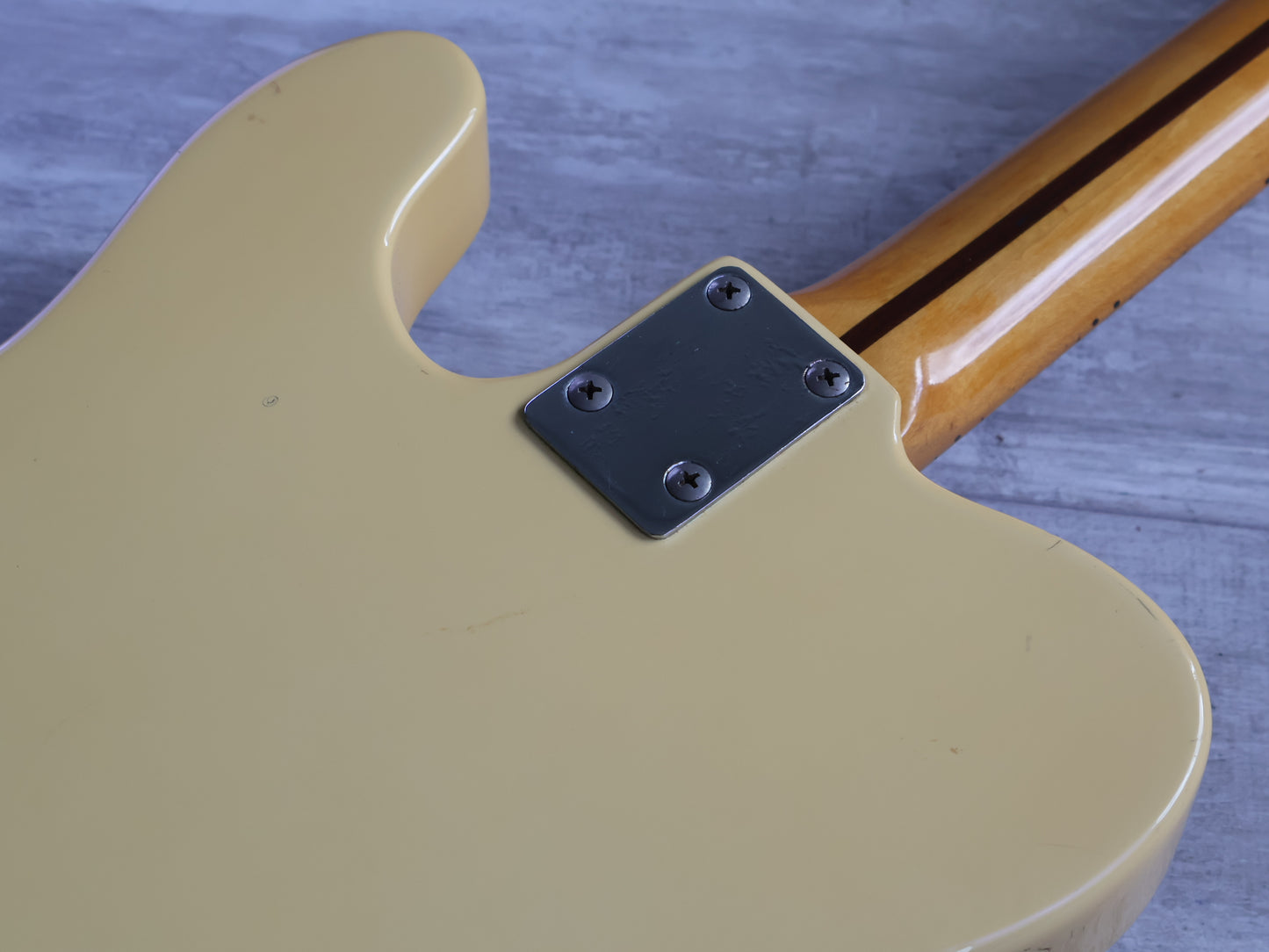 1979 Fernandes Japan FES-55 Esquire Twang-Style Guitar (Aged White)