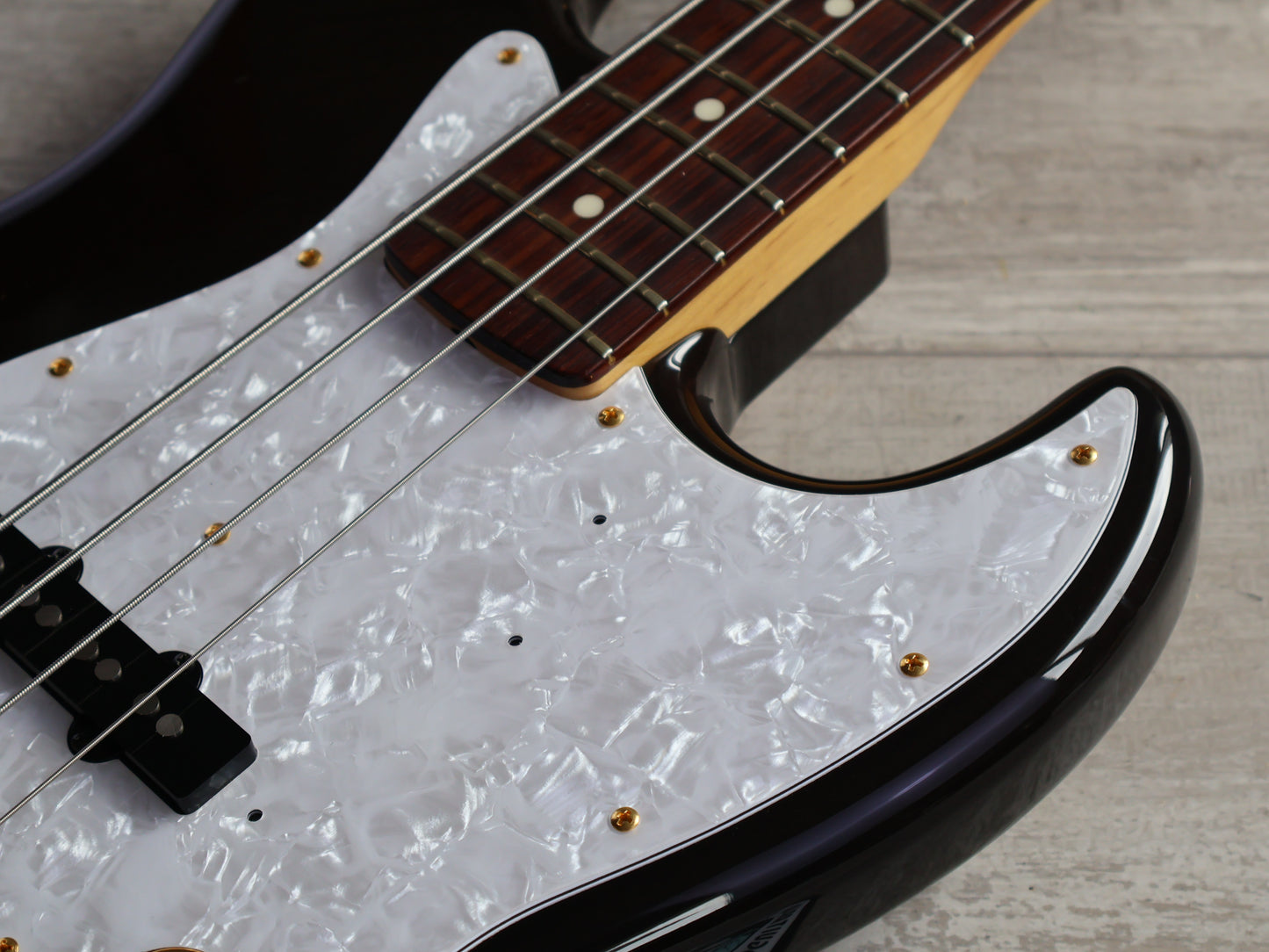 2017 Tokai Japan AJB112G Jazz Bass (See-Through Black)