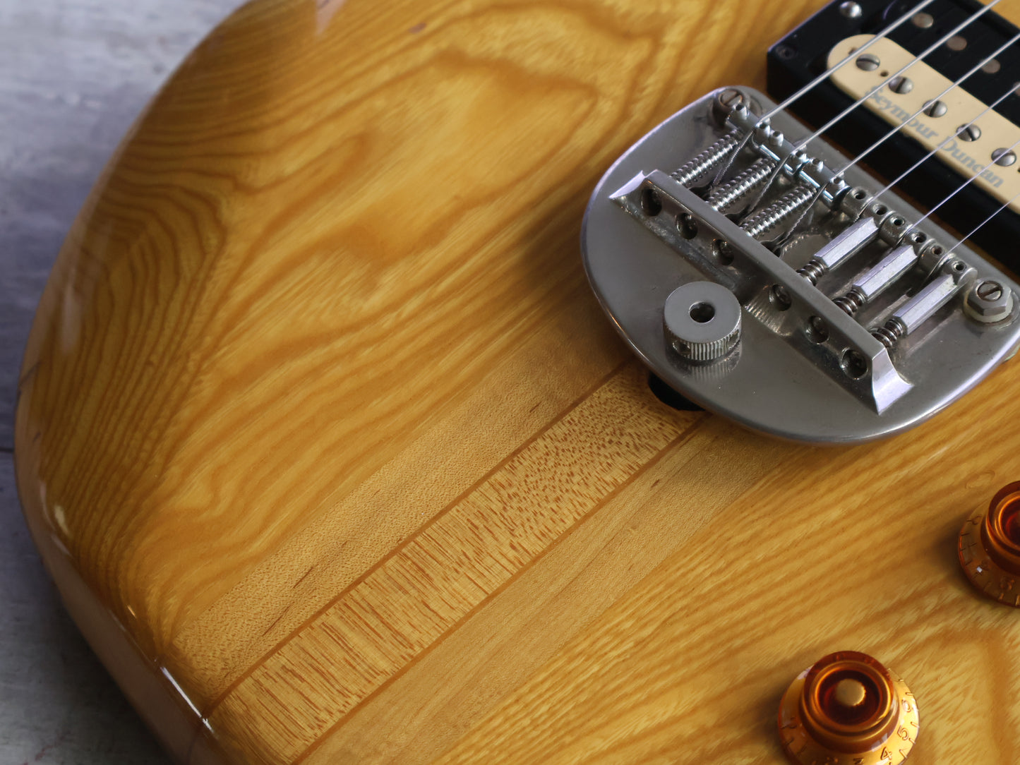 1979 Greco GOII 700 Neckthrough Electric Guitar w/Seymour Duncan's (Natural)