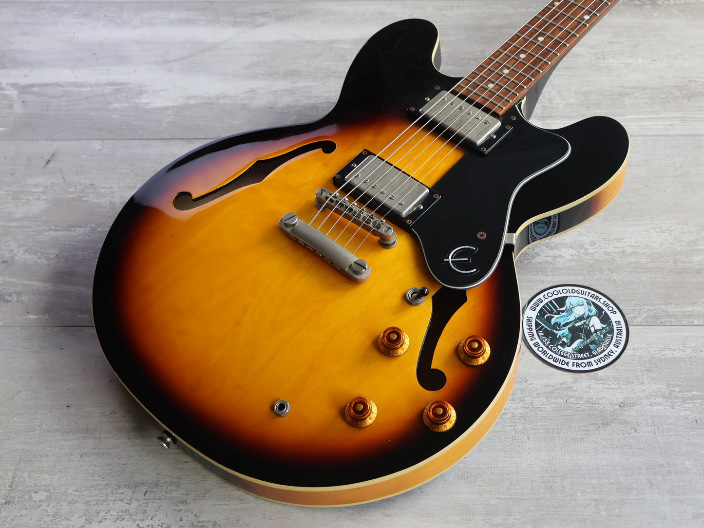 2011 Epiphone "The Dot" Semi-Hollow (Brown Sunburst)