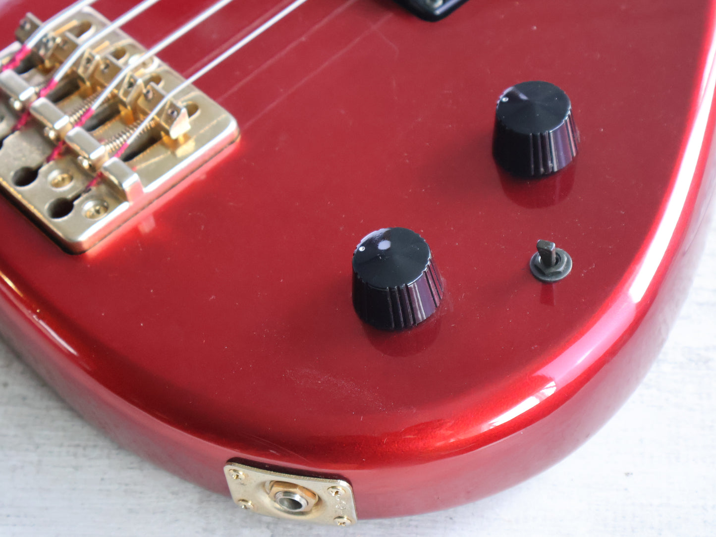 1983 Aria Pro II Japan RSB Deluxe Bass (Metallic Red)