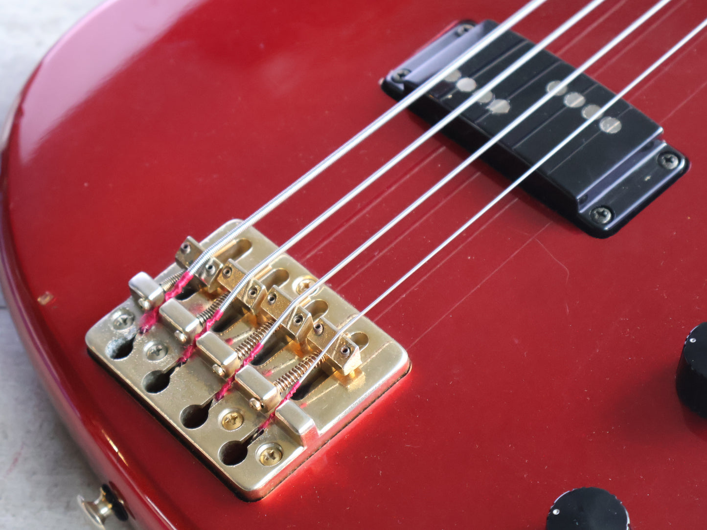 1983 Aria Pro II Japan RSB Deluxe Bass (Metallic Red)