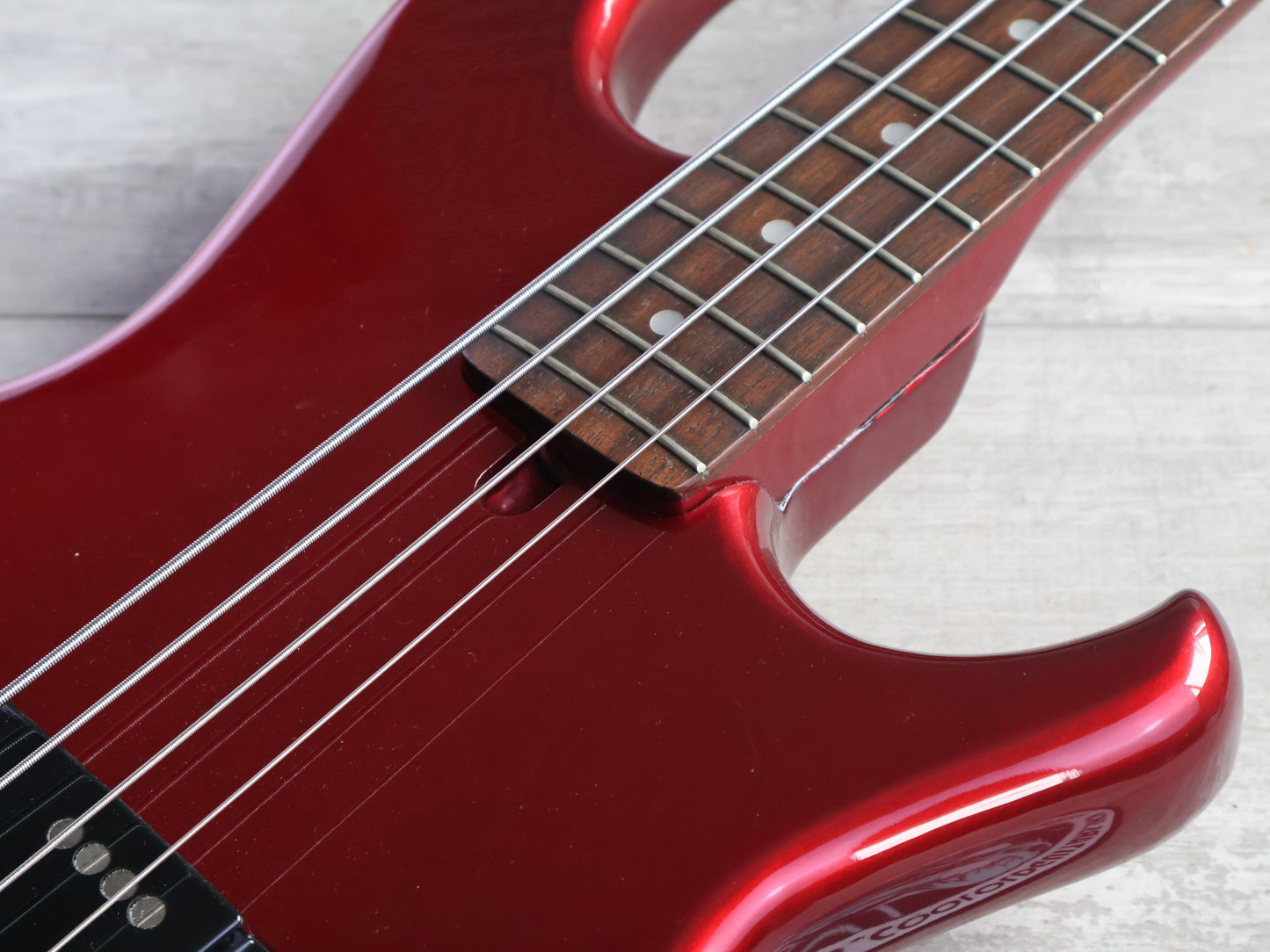 1983 Aria Pro II Japan RSB Deluxe Bass (Metallic Red)