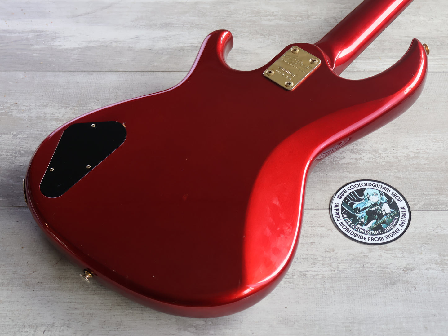 1983 Aria Pro II Japan RSB Deluxe Bass (Metallic Red)