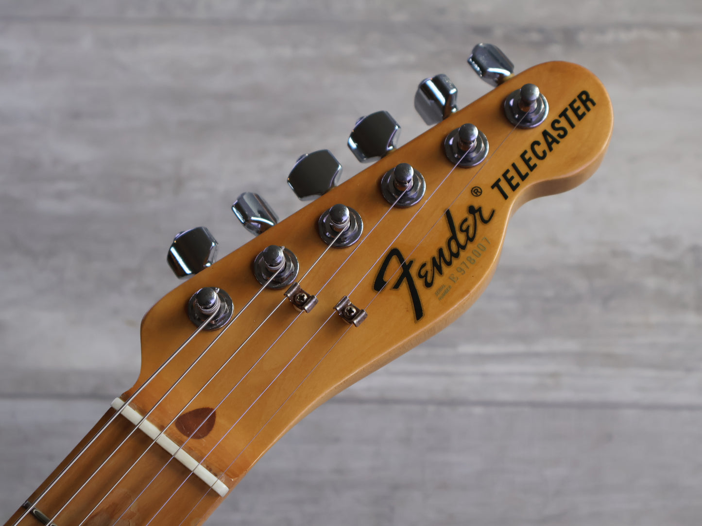 1988 Fender Japan TL72-53 "E Series" '72 Reissue Telecaster (Black)