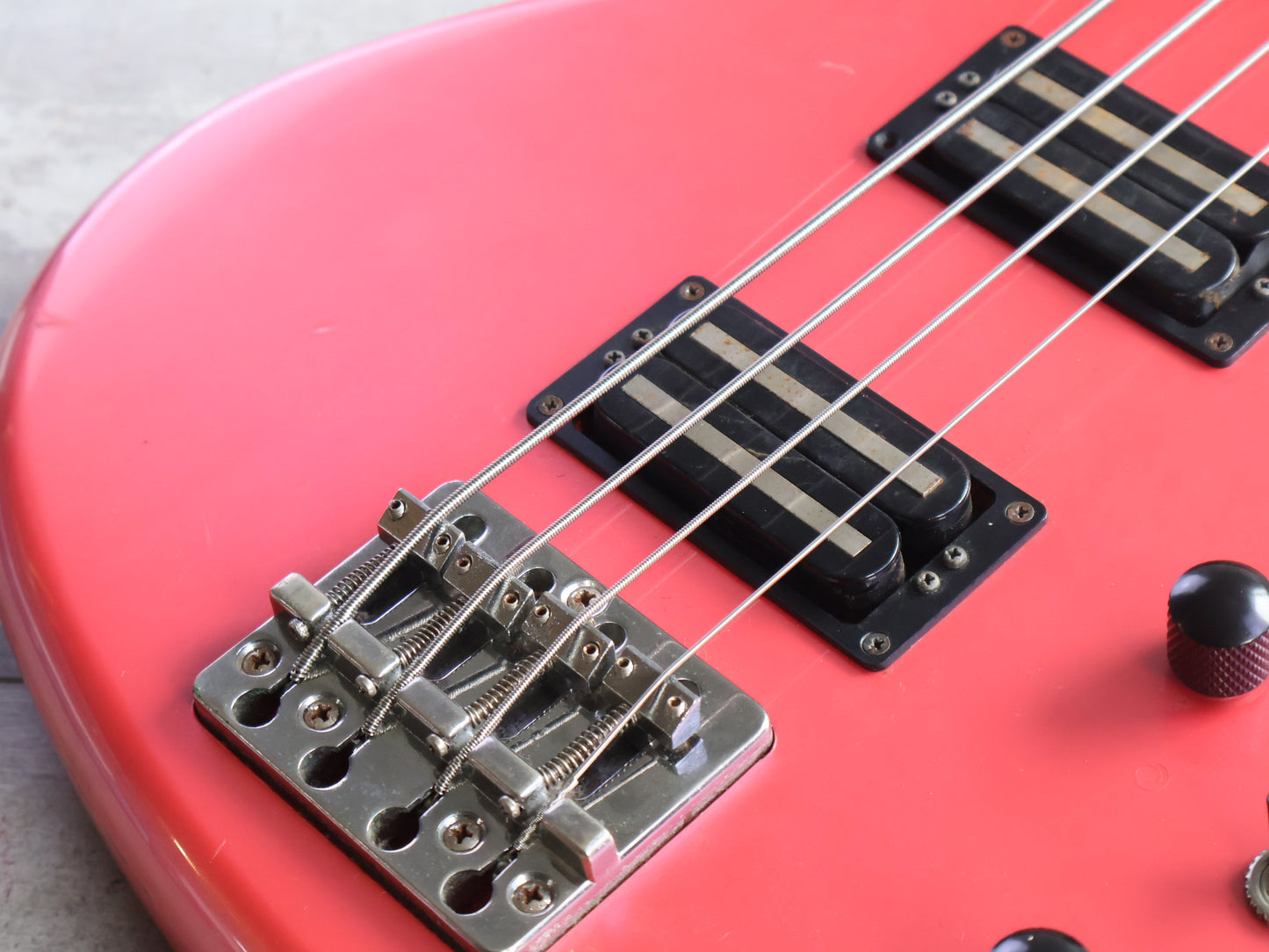 1985 Aria Pro II Japan (Matsumoku) RSB-Medium II Bass (Faded Pink)