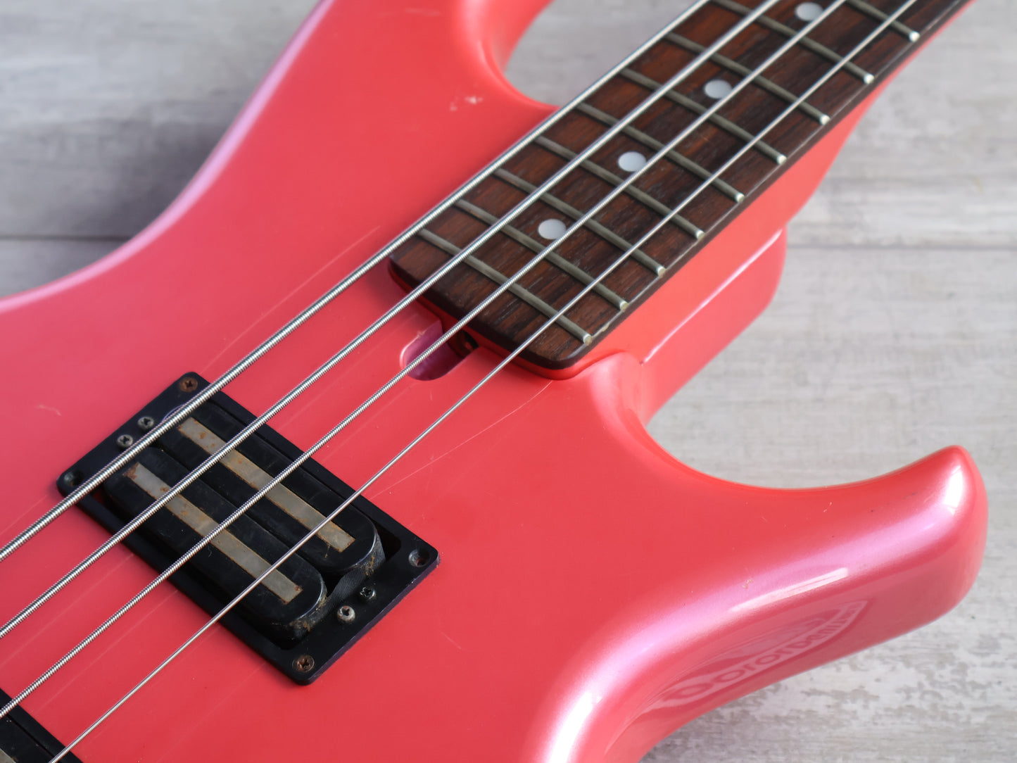 1985 Aria Pro II Japan (Matsumoku) RSB-Medium II Bass (Faded Pink)