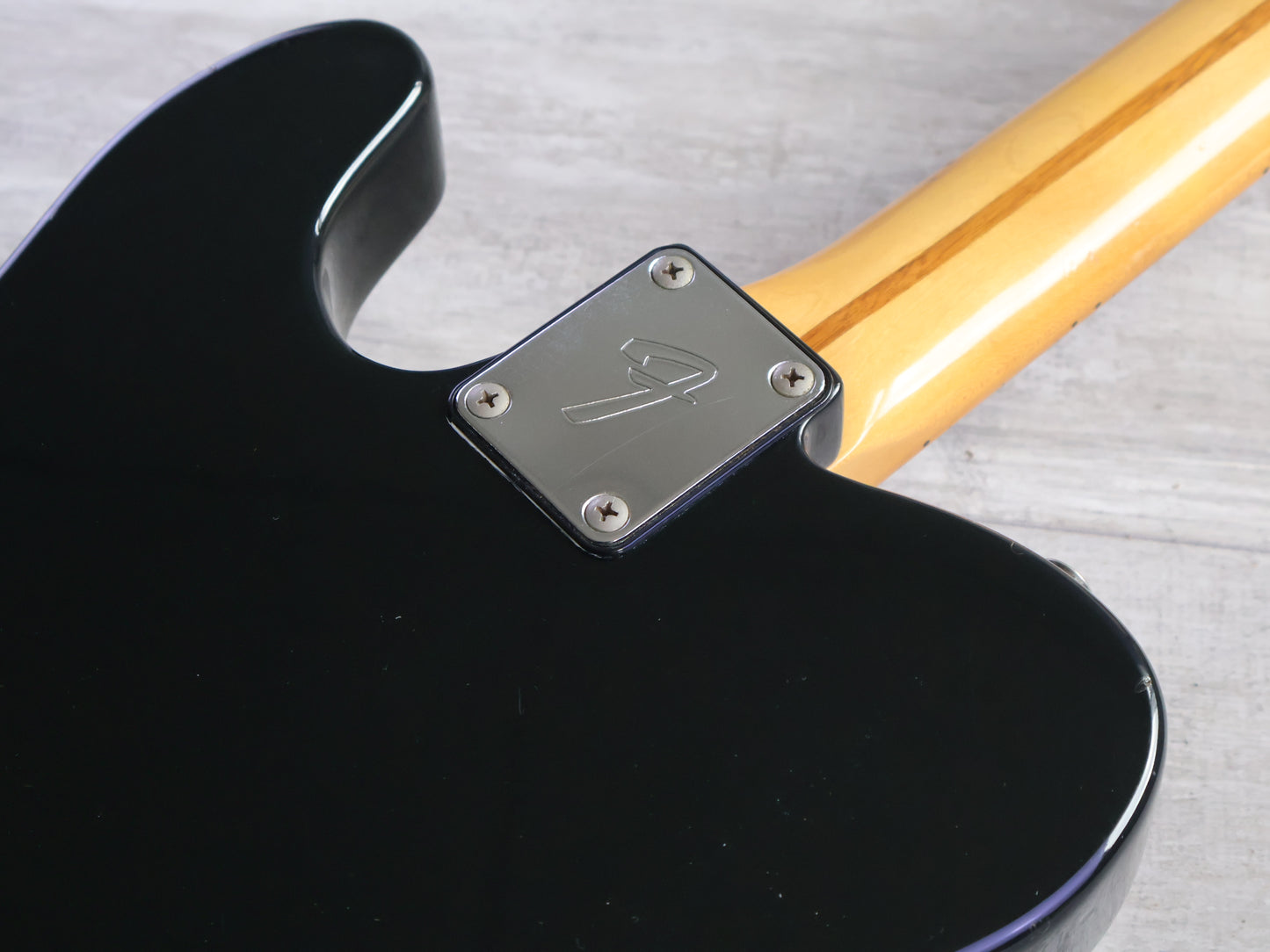 1988 Fender Japan TL72-53 "E Series" '72 Reissue Telecaster (Black)