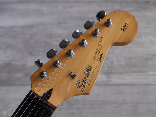 1992 Squier Japan SST-33 "Silver Series" Stratocaster (Redburst Fotoflame)