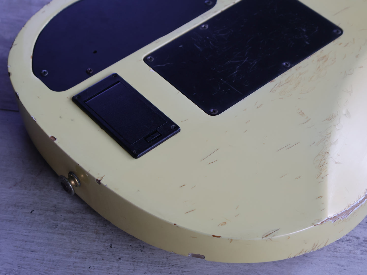 1988 Ibanez Japan RG670 HSS Superstrat w/Fernandes Sustainer (Pearl White)