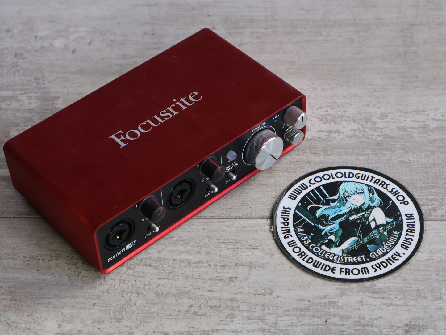 Scarlett 2i2 Interface