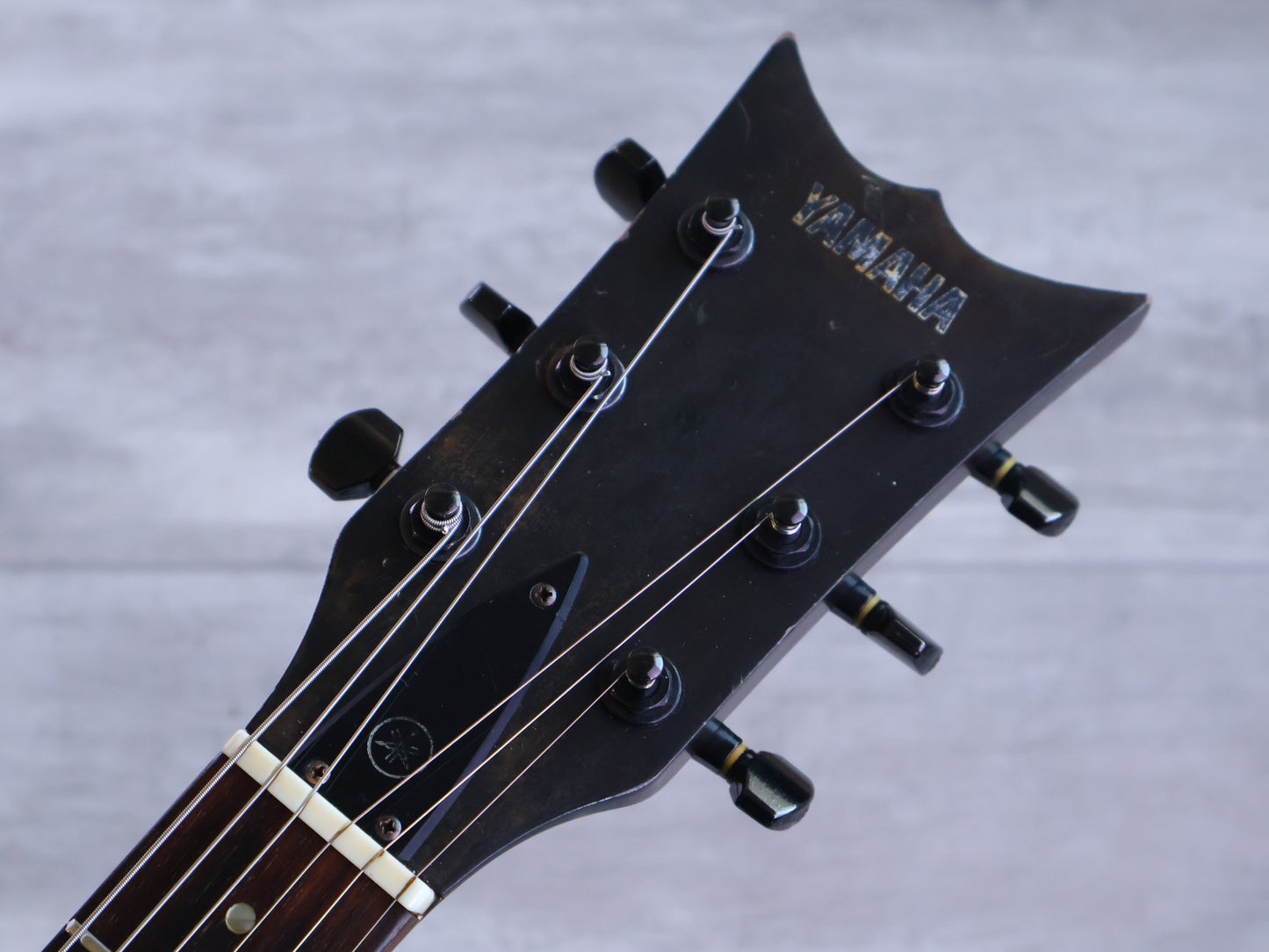 1976 Yamaha Japan SX-60 "Devil's Head" Double Cutaway (Black)