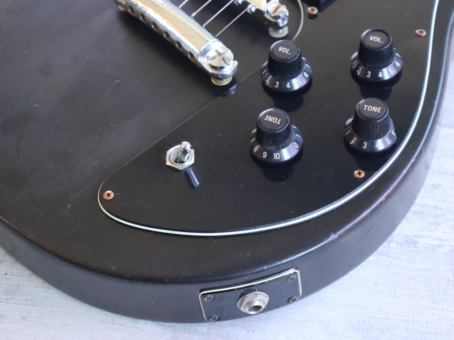 1976 Yamaha Japan SX-60 "Devil's Head" Double Cutaway (Black)