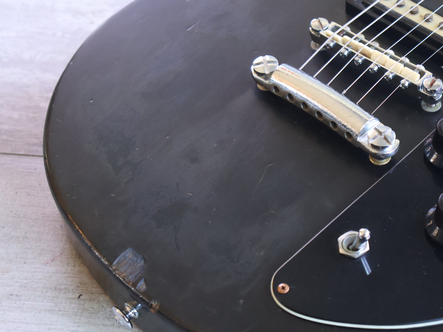 1976 Yamaha Japan SX-60 "Devil's Head" Double Cutaway (Black)
