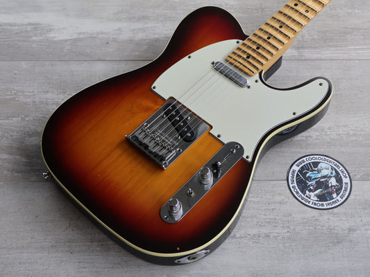 1999 Fender USA American Deluxe Power Telecaster w/Fishman - Scalloped (Sunburst)