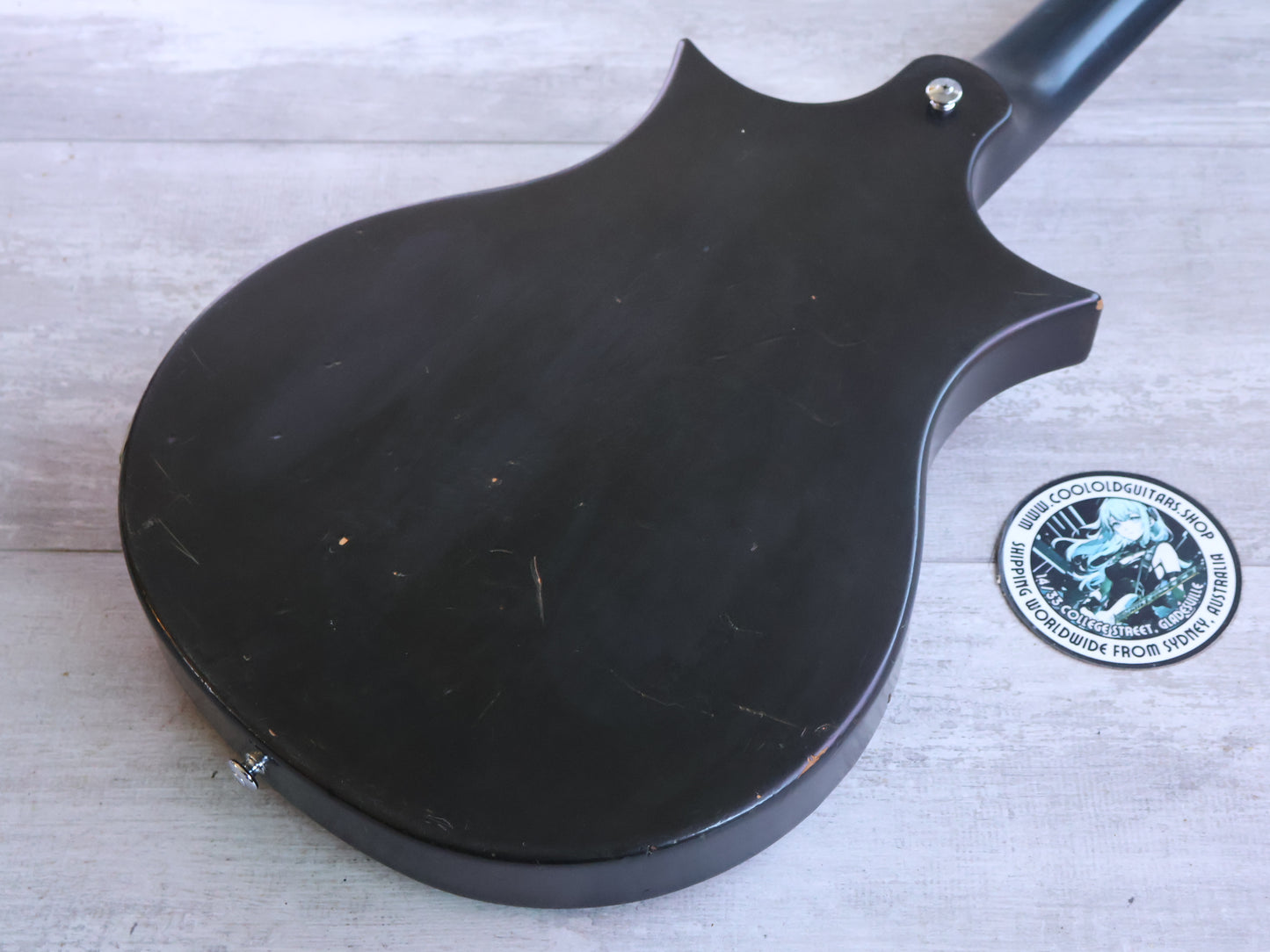 1976 Yamaha Japan SX-60 "Devil's Head" Double Cutaway (Black)