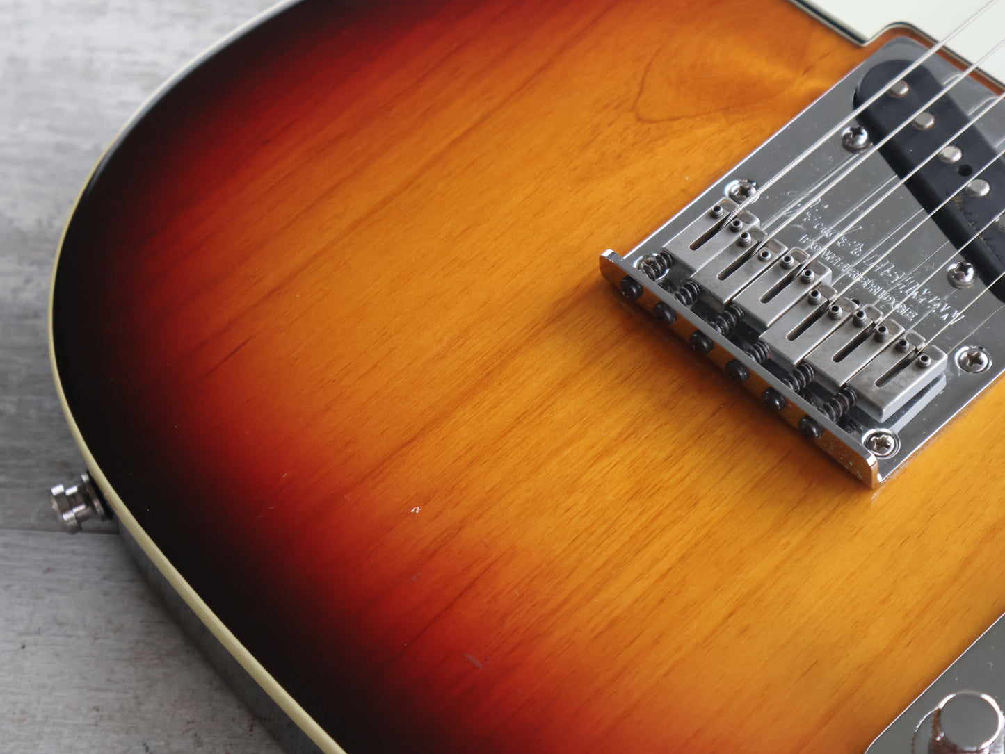 1999 Fender USA American Deluxe Power Telecaster w/Fishman - Scalloped (Sunburst)
