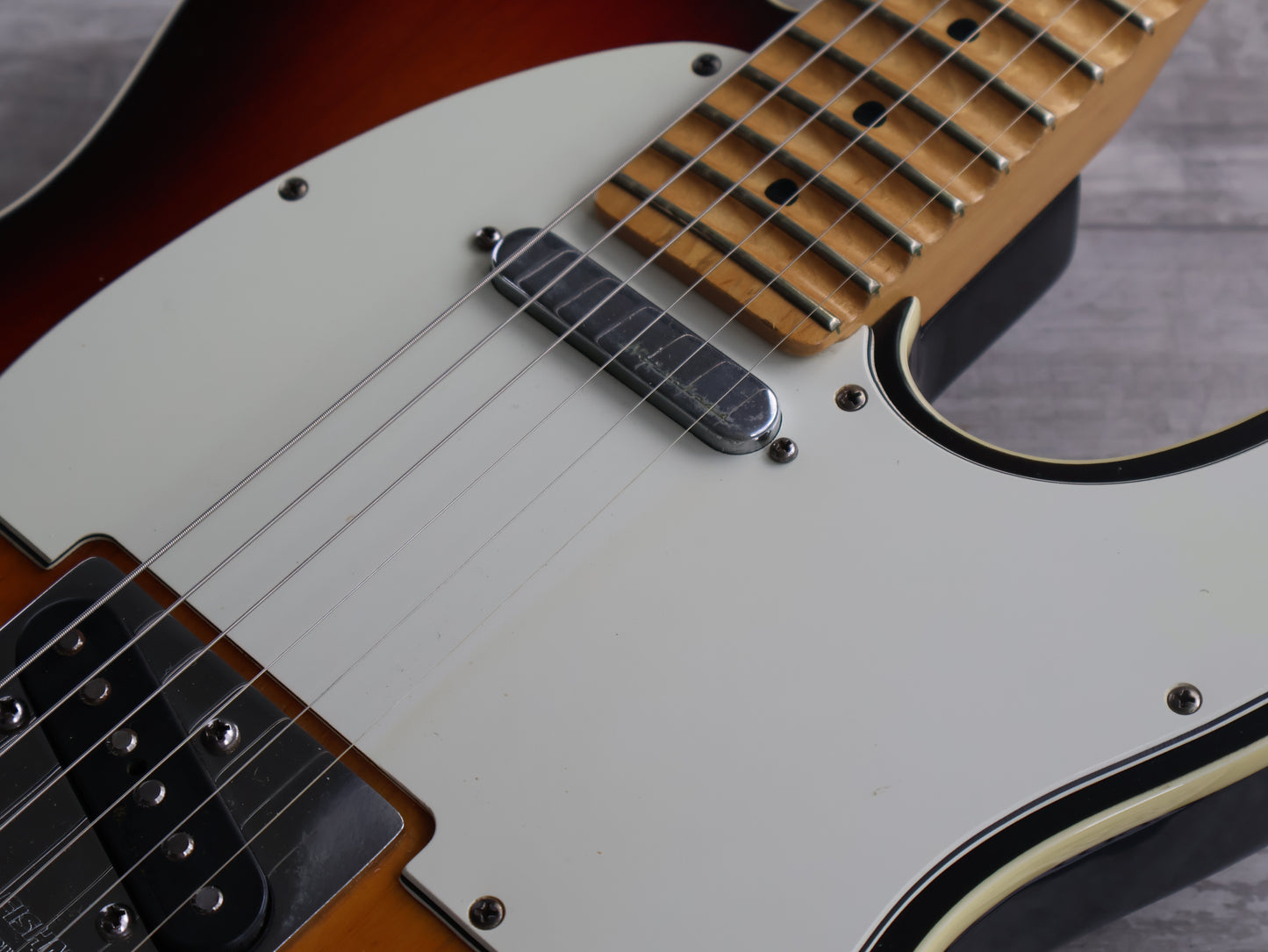 1999 Fender USA American Deluxe Power Telecaster w/Fishman - Scalloped (Sunburst)