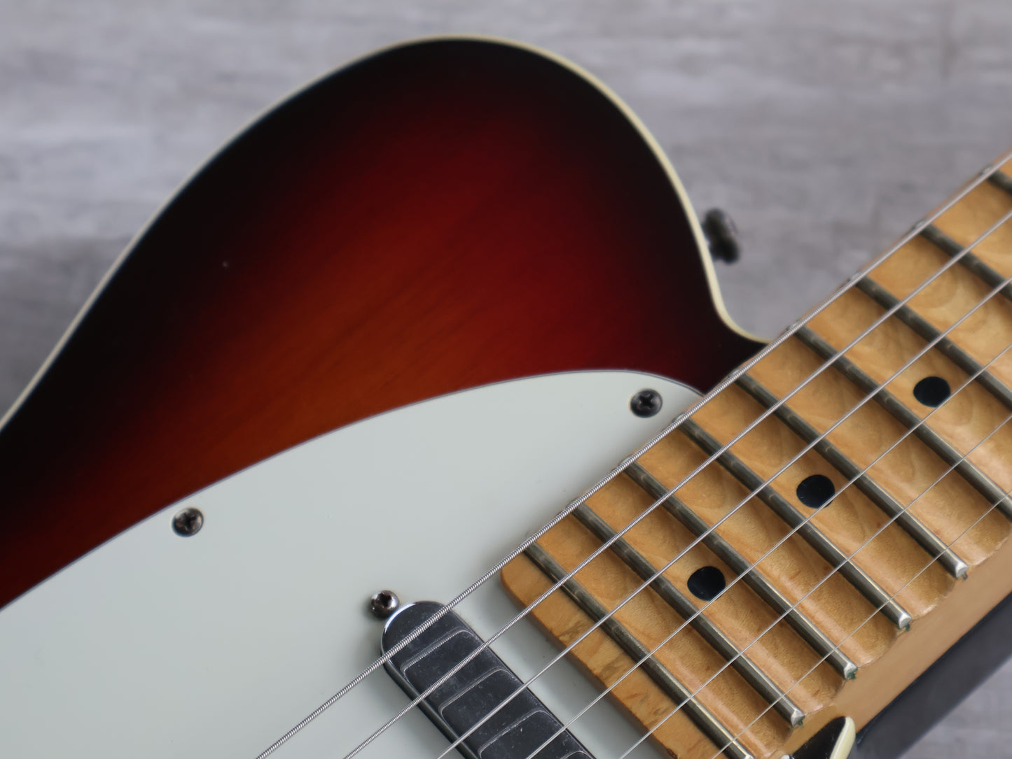1999 Fender USA American Deluxe Power Telecaster w/Fishman - Scalloped (Sunburst)