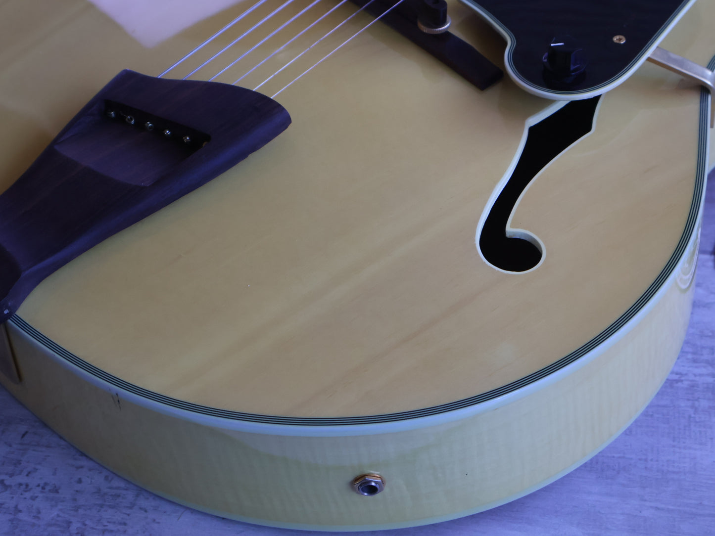 1990's Antique Noel AJG-980 Jazz Box Hollowbody (Natural)