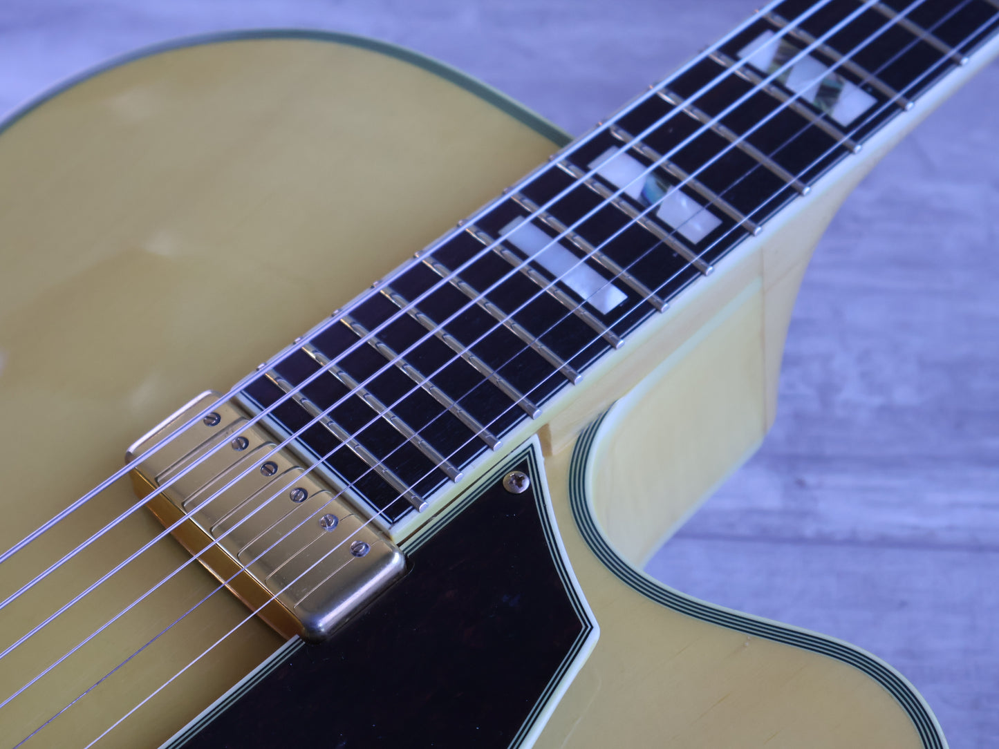 1990's Antique Noel AJG-980 Jazz Box Hollowbody (Natural)