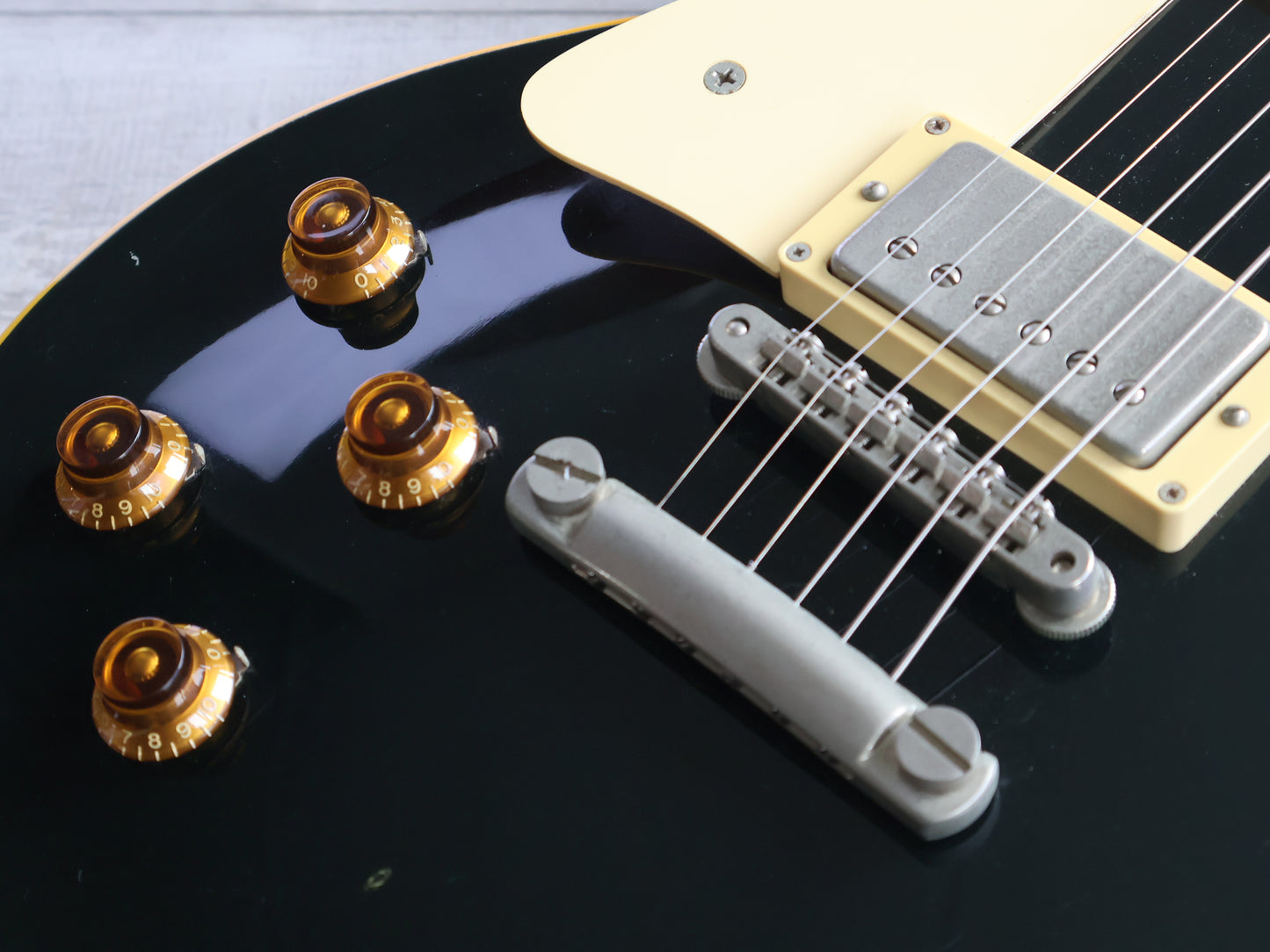 1983 Greco Japan EG59-50L Left Handed Les Paul (Ebony)