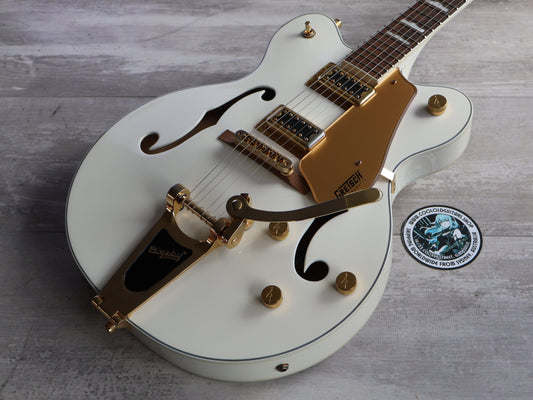 2023 Gretsch G5422TG Electromatic Classic HollowBody Double-Cut w/Bigsby (White)