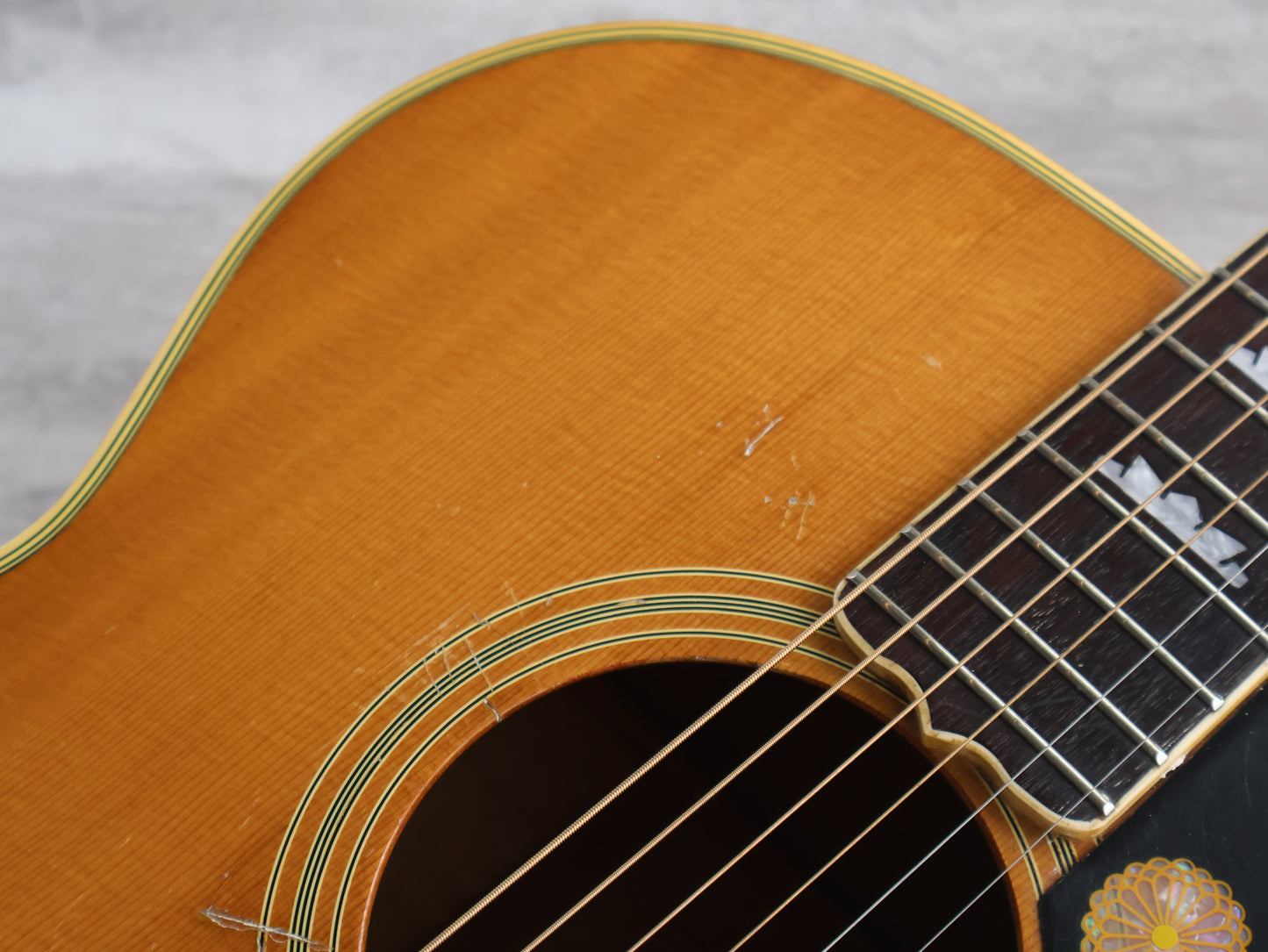 1970's Aria Japan Model 9290 SJ-200 Jumbo Acoustic (Natural)