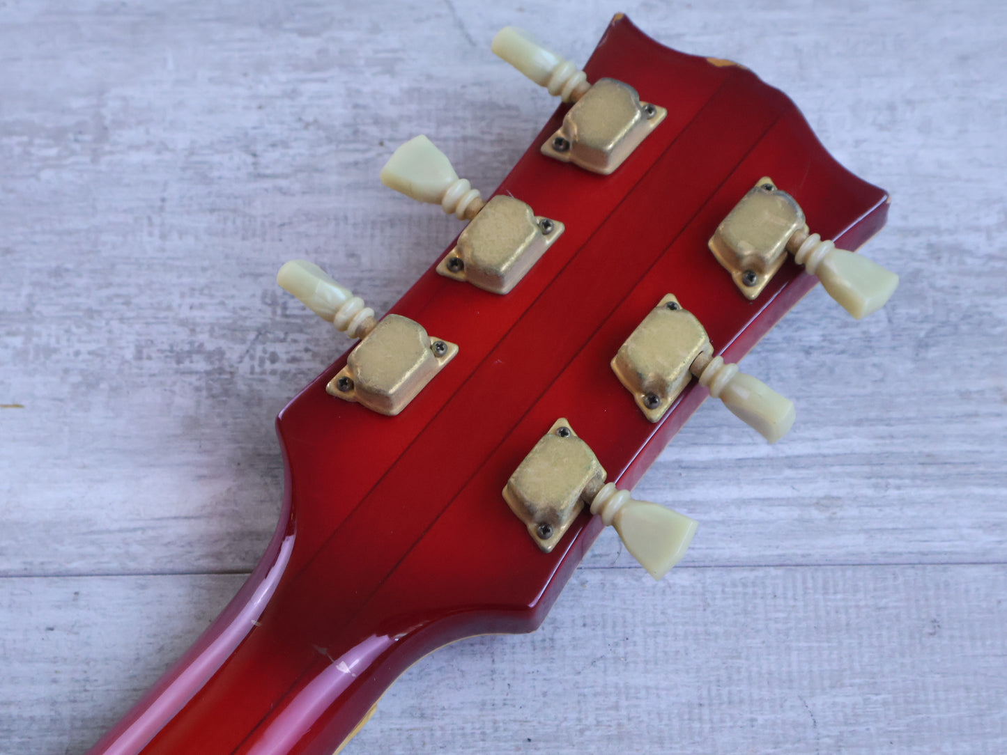 1970's Ventura Japan V-1002 Semi Hollowbody (Red)