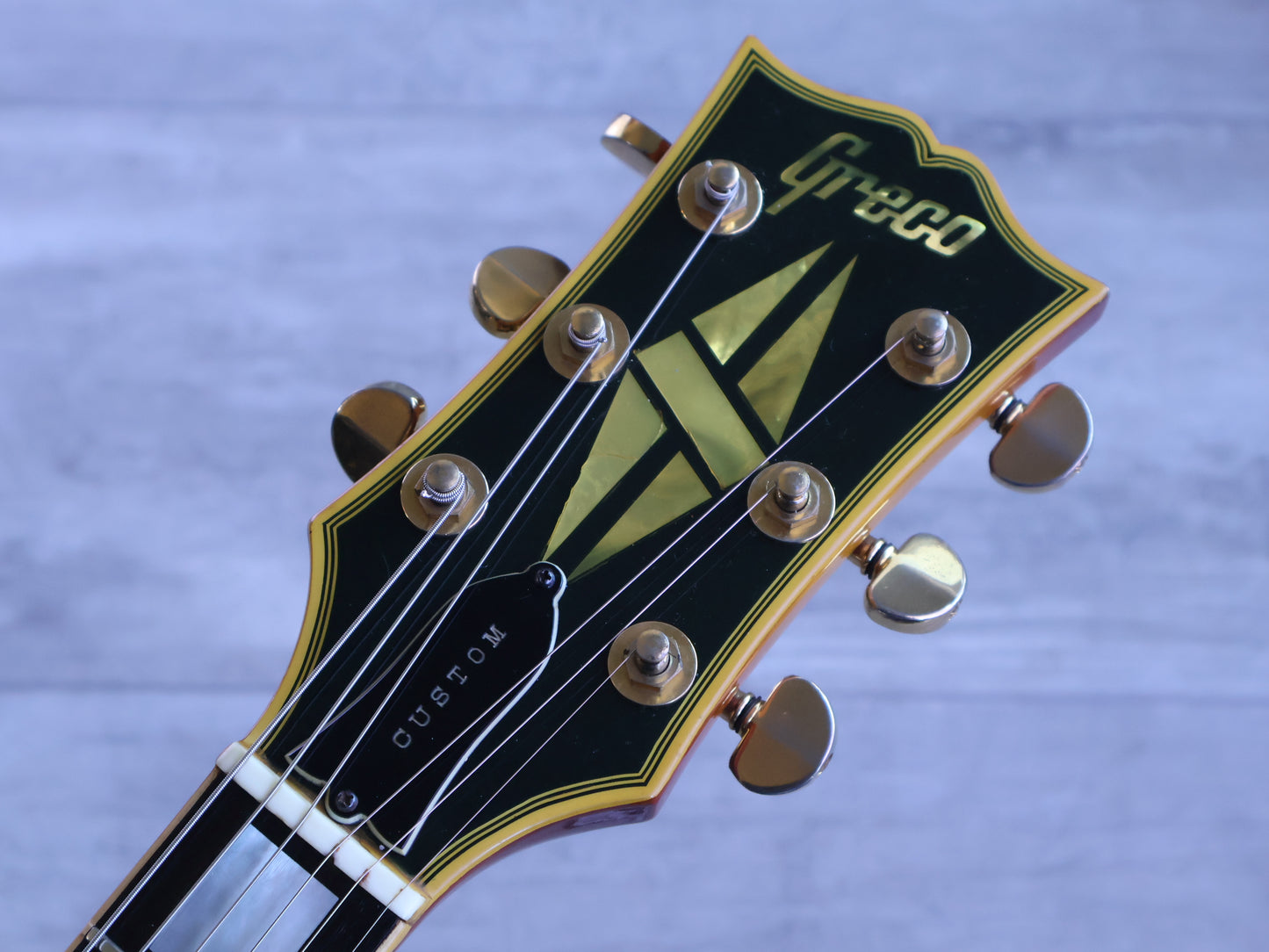 1976 Greco Japan EG-1000R Les Paul Custom (Cherry Sunburst)