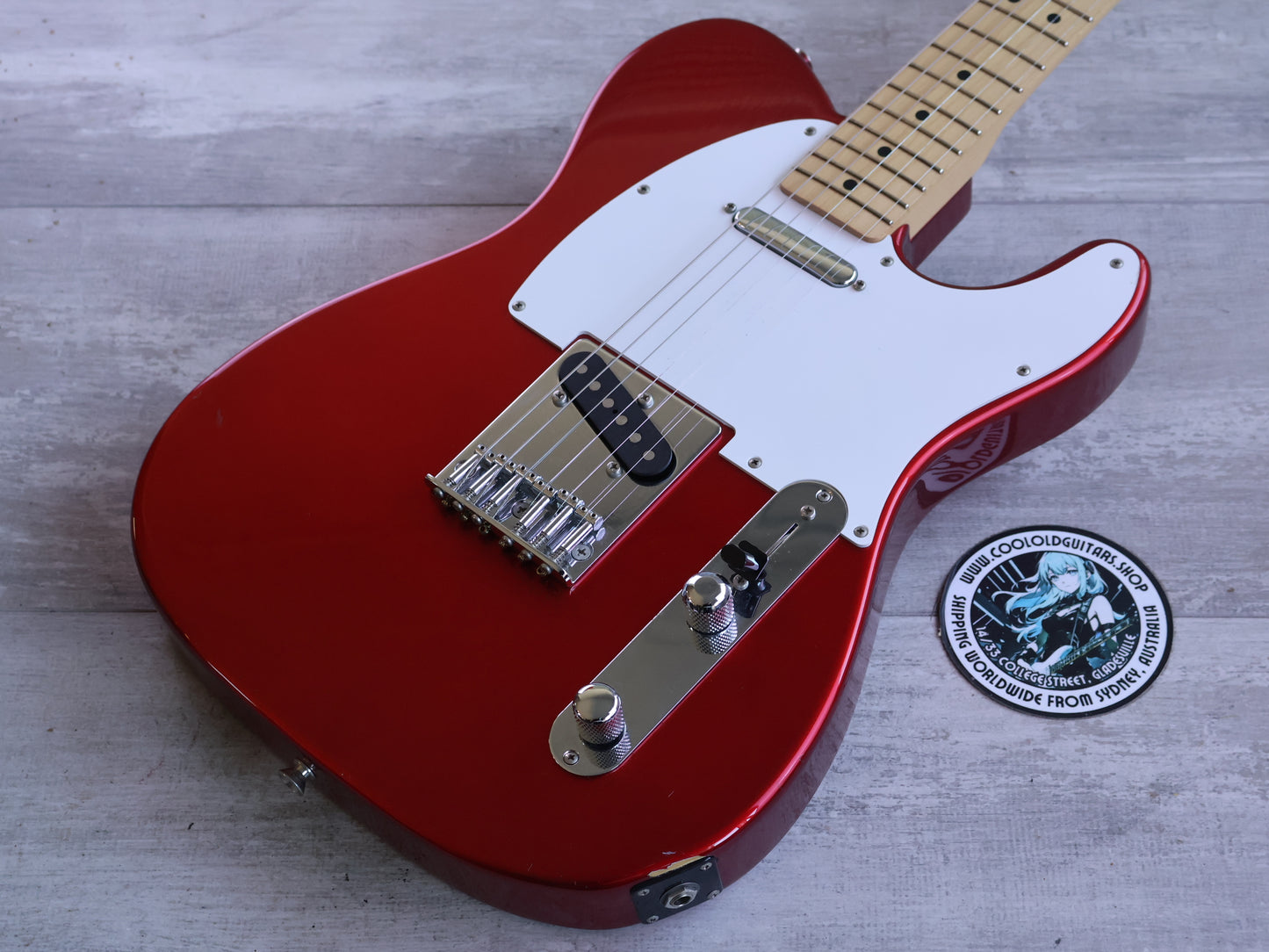 2011 Fender Japan TL-STD Telecaster Standard (Candy Apple Red)