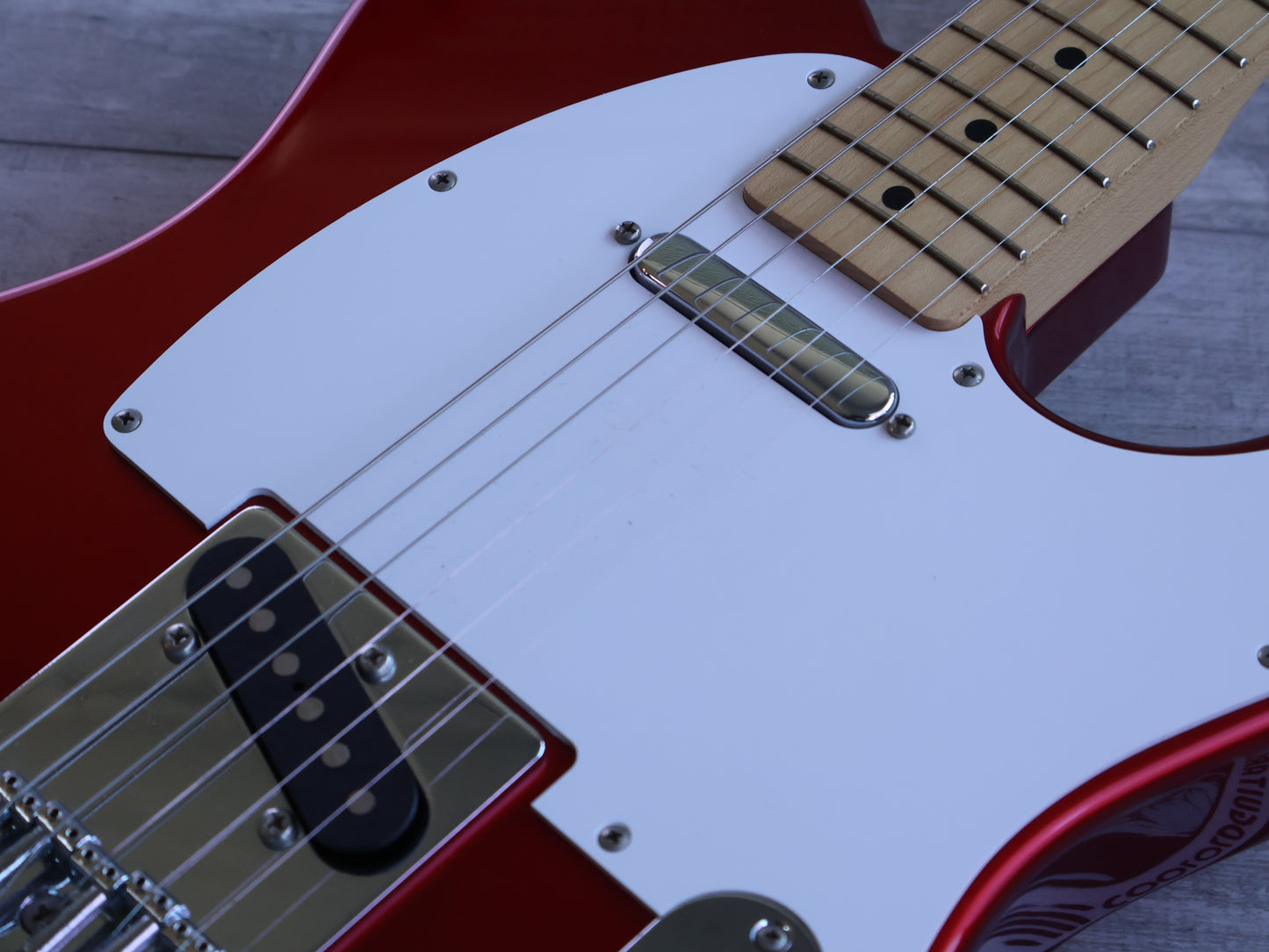2011 Fender Japan TL-STD Telecaster Standard (Candy Apple Red)
