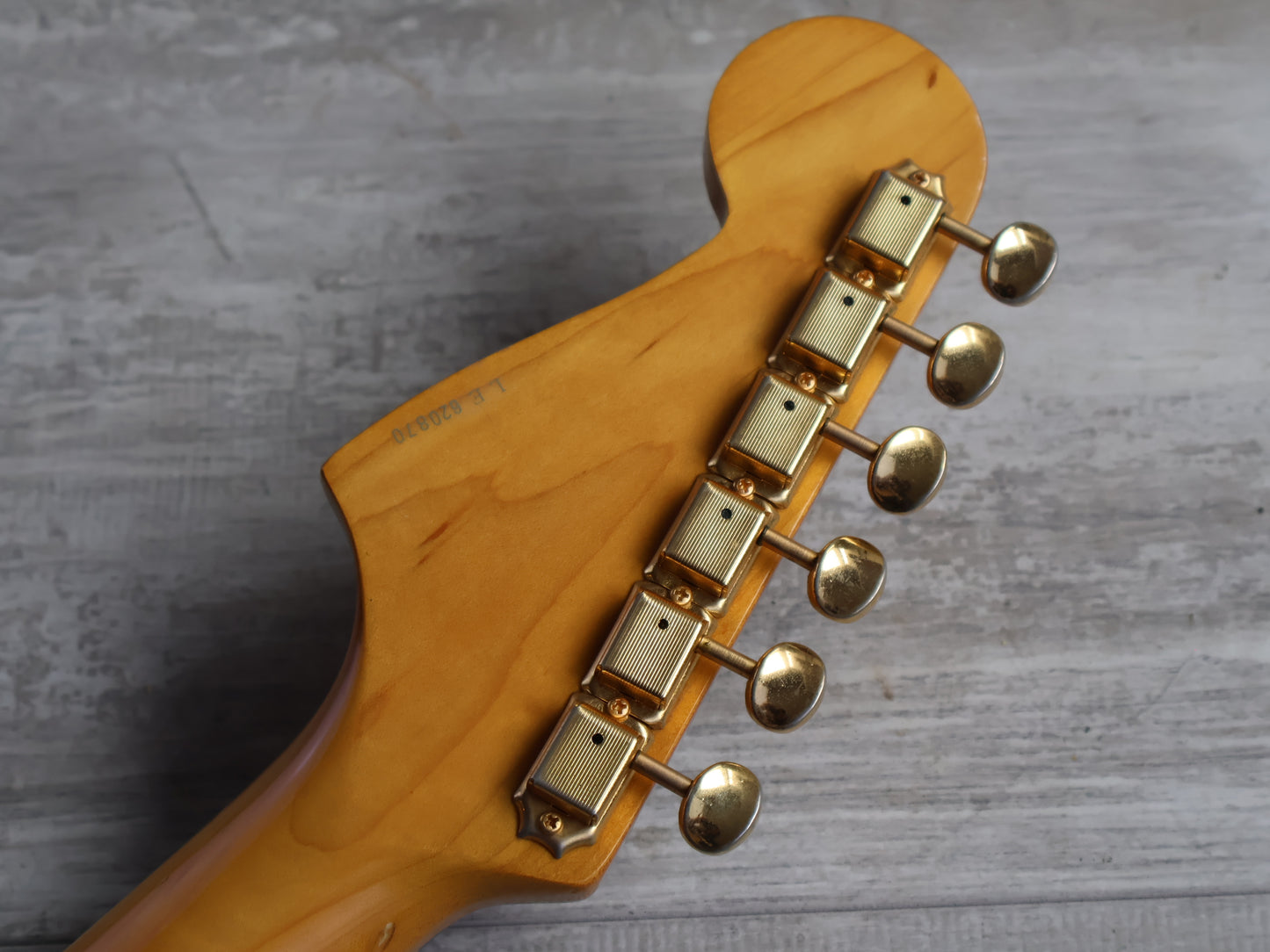 1994 Fender Japan JM66G EX Limited Edition Jazzmaster (Transparent Blonde)