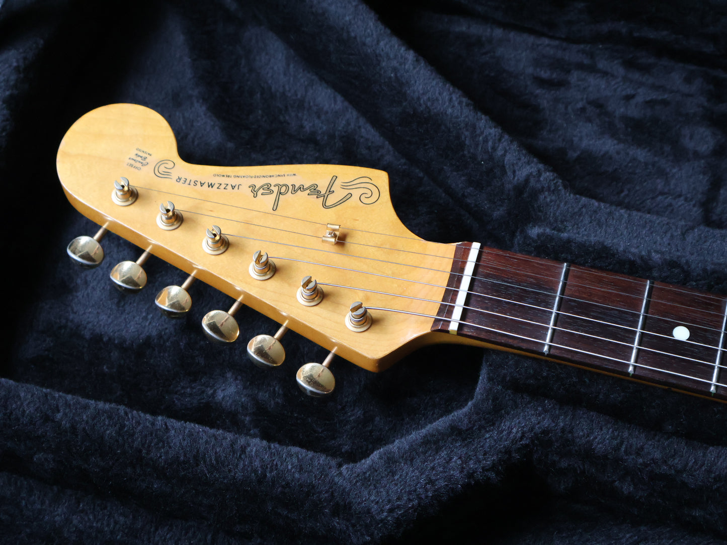 1994 Fender Japan JM66G EX Limited Edition Jazzmaster (Transparent Blonde)