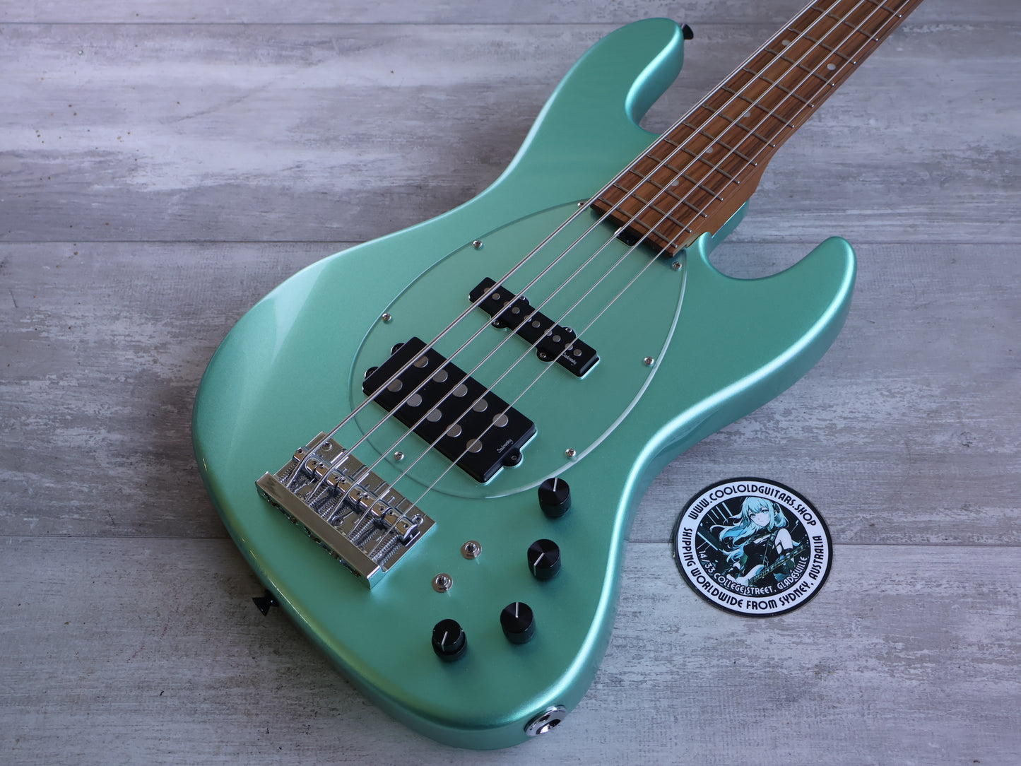 Sadowsky Metro Express 21 Fret MJ Morado FB 5-String (Sage Green)