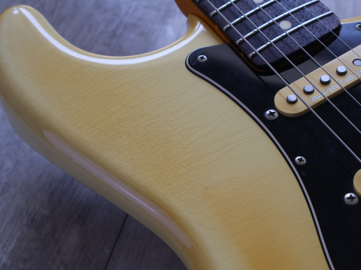 2007 Fender Japan ST62-105DMC Dimarzio Collection '62 Reissue Stratocaster (Vintage White)