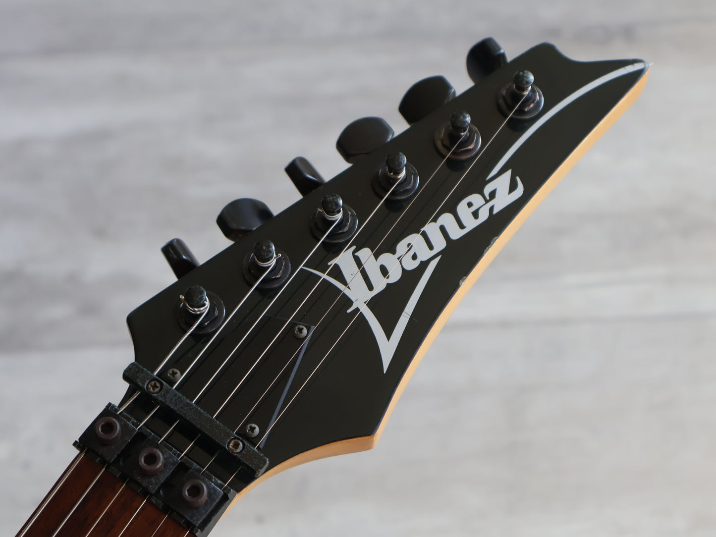 1989 Ibanez Japan RG560 HSS Superstrat (Black)