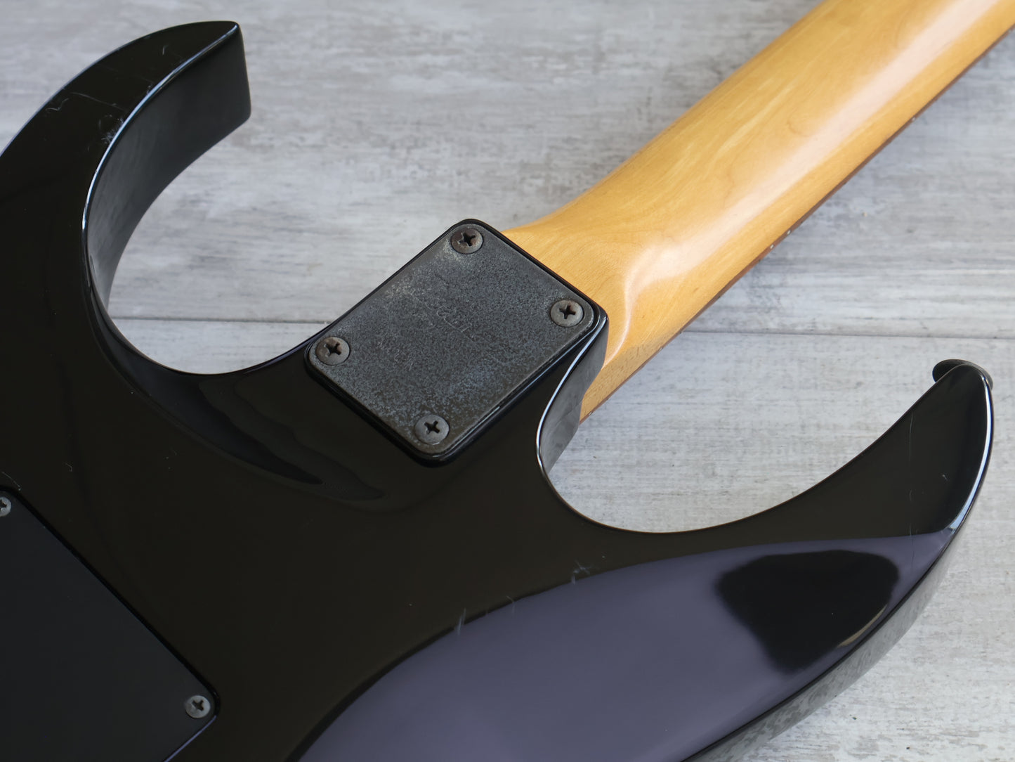 1989 Ibanez Japan RG560 HSS Superstrat (Black)