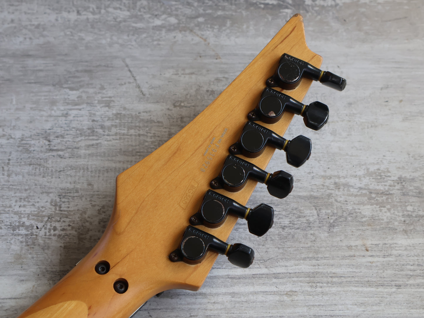 1989 Ibanez Japan RG560 HSS Superstrat (Black)