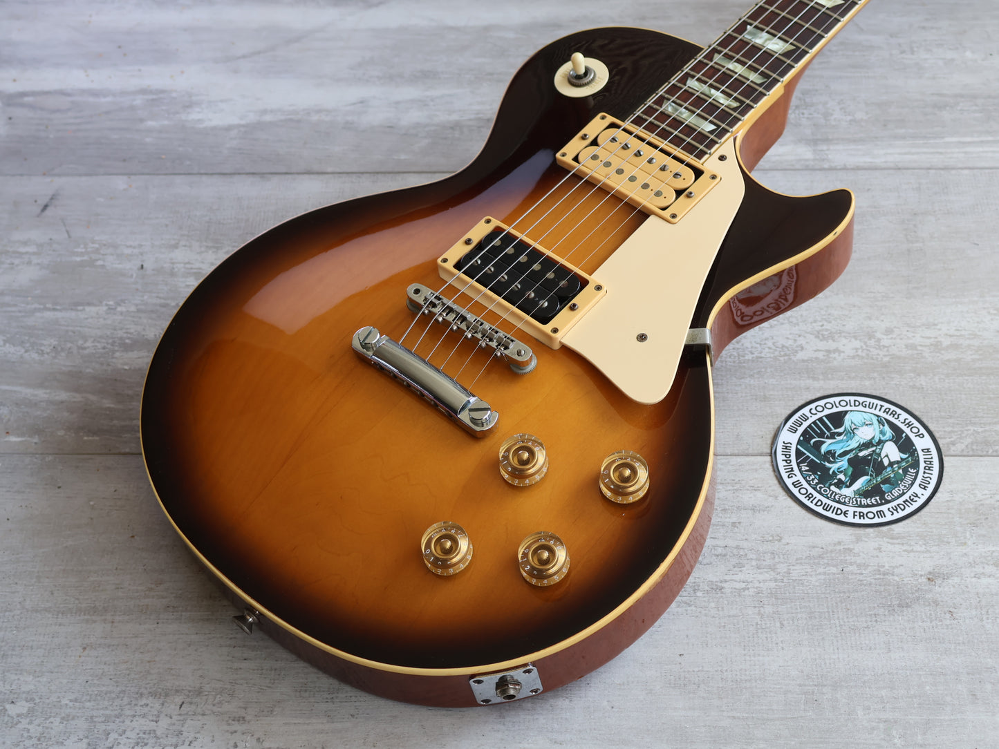 1990 Orville Japan (by Gibson) LPS-75 Les Paul Standard (Brown Sunburst)