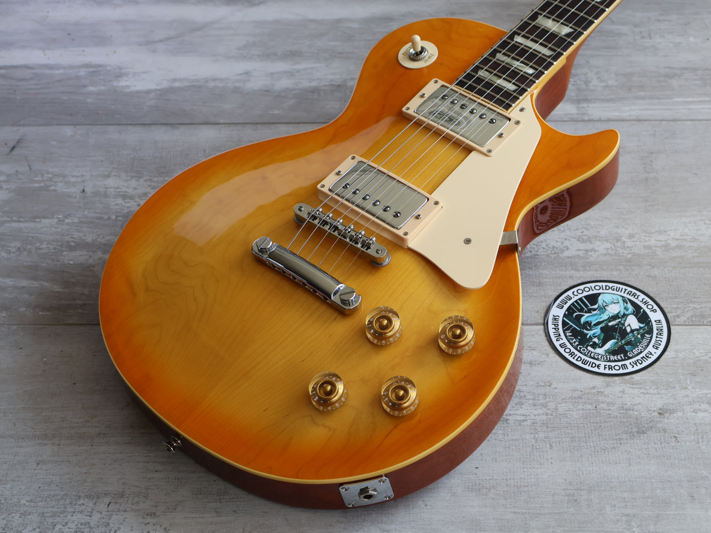 1990 Orville Japan (by Gibson) LPS-75 Les Paul Standard (Lemon Drop)