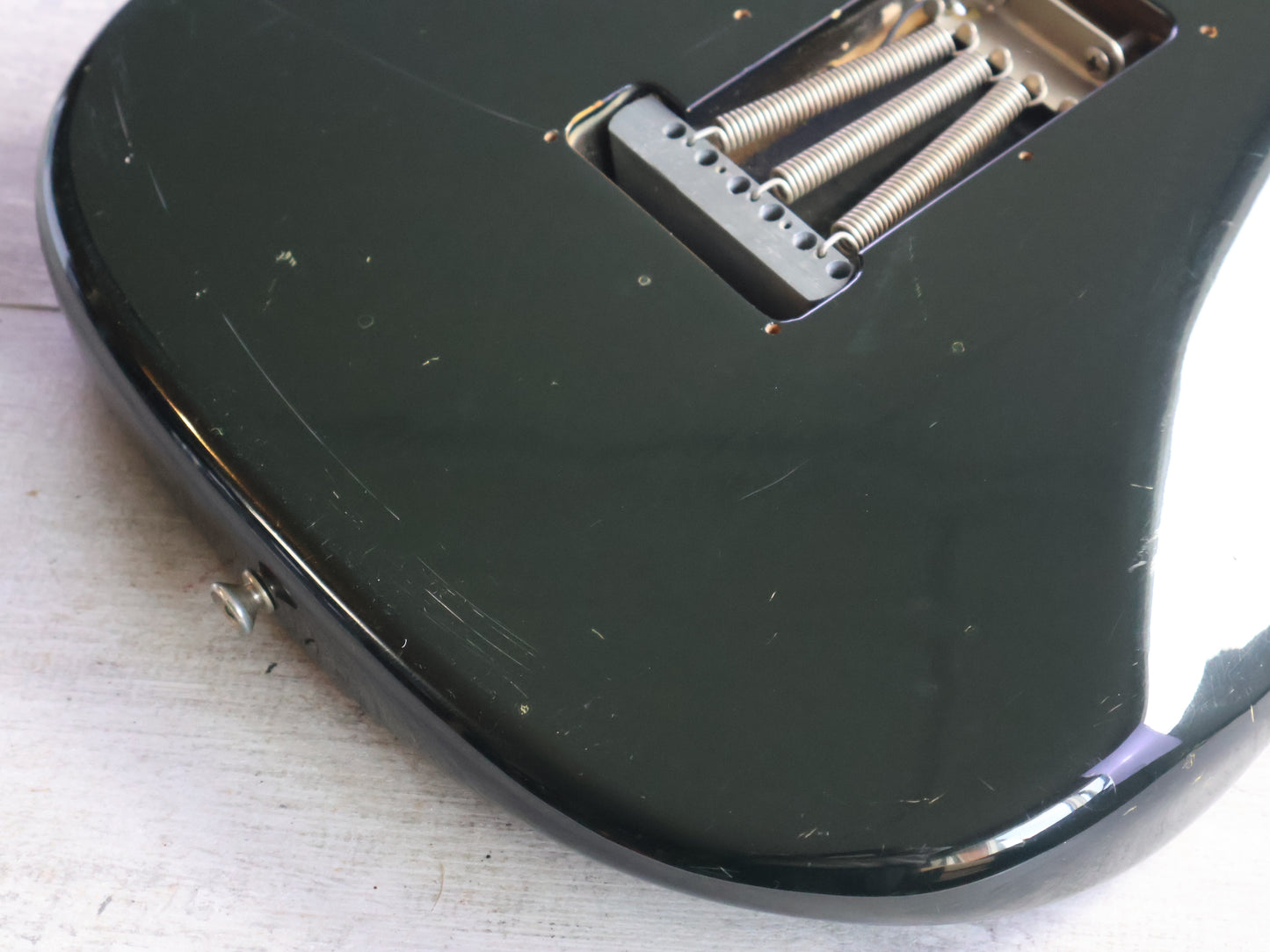 1985 Fender Japan ST72-55 '72 Reissue Stratocaster (Black)