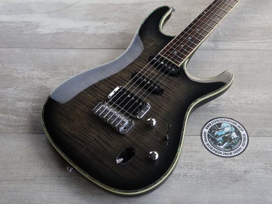 2006 Ibanez SAS36FM HSS S-Series Superstrat (Transparent Gray)
