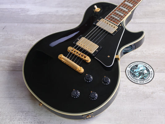 2004 Burny (Fernandes) RLC-55 Les Paul Custom (Black)